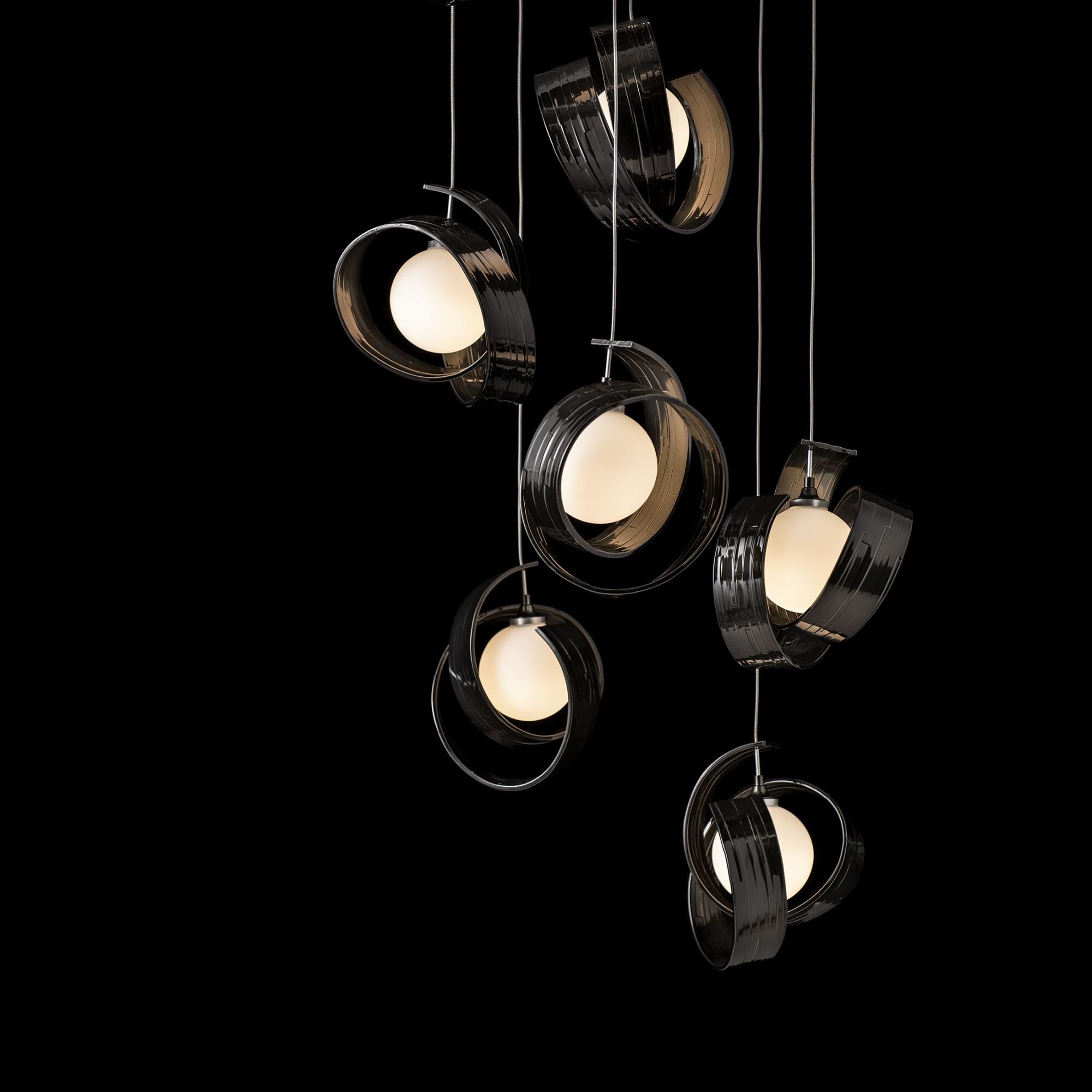 Riza 21 Inch Multi Light Pendant by Hubbardton Forge