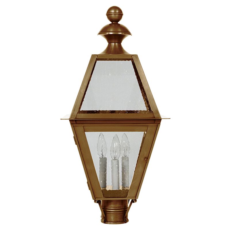 Boston 26 Inch 3 Light Outdoor Post Lamp by Northeast Lantern