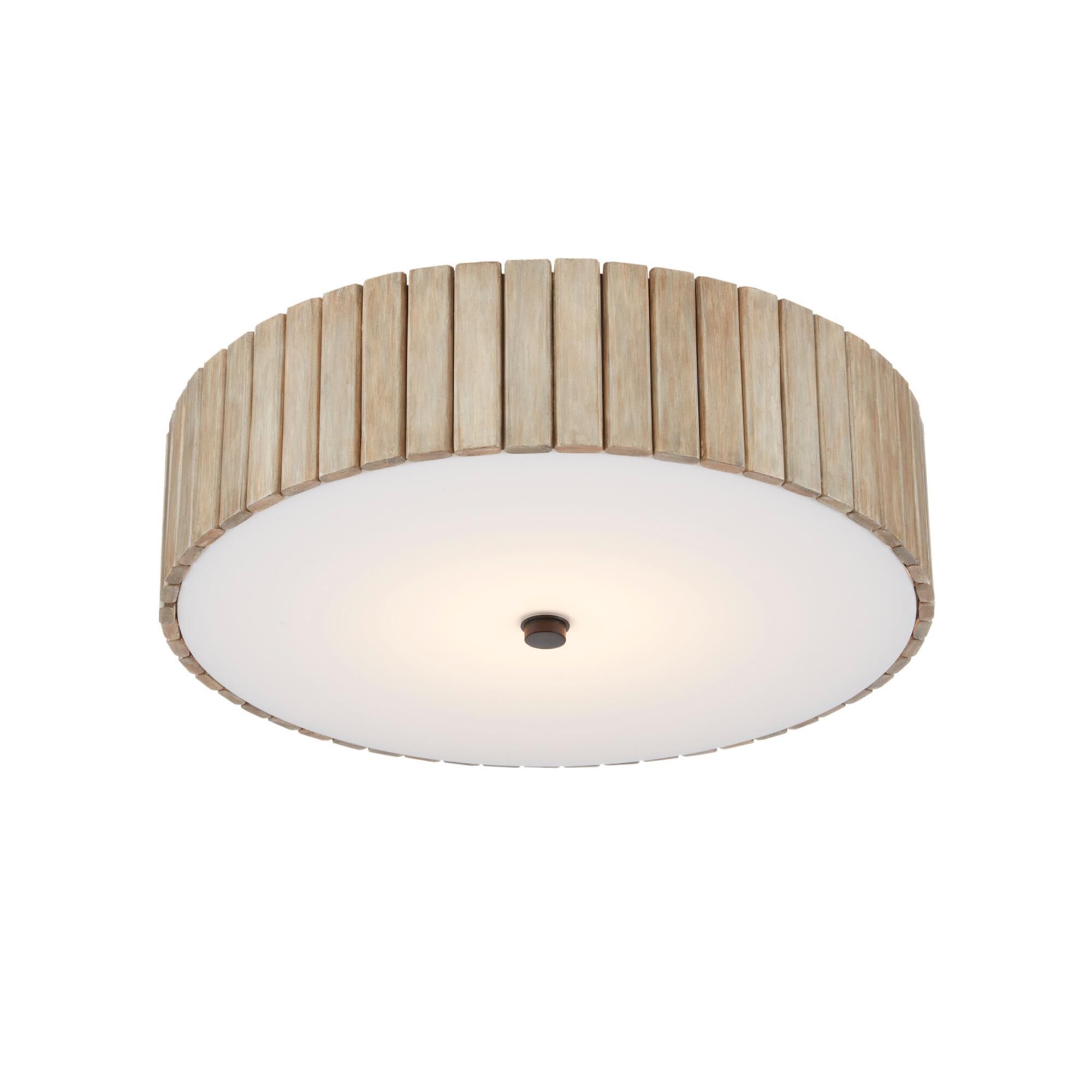 Tetterby 20 Inch 1 Light LED Semi Flush Mount,
