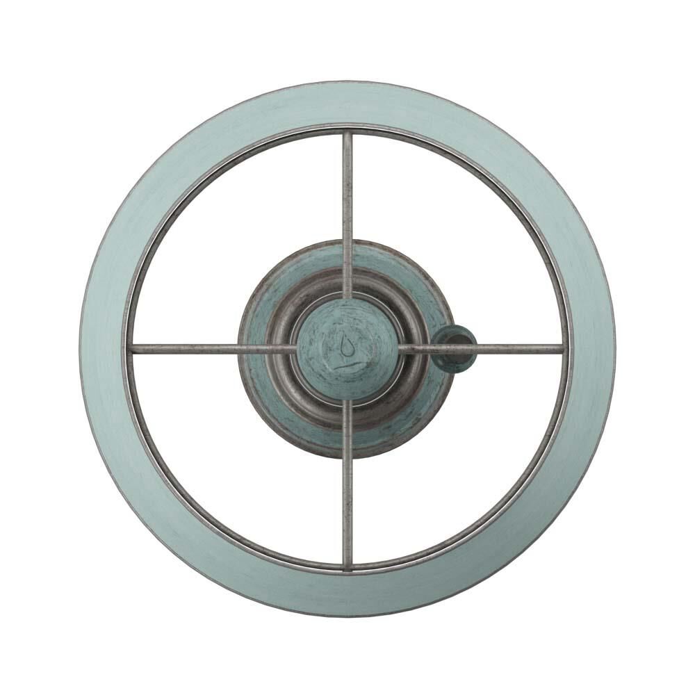 Shown in Blue finish and Chelsea Blue Hardback Fabric shade