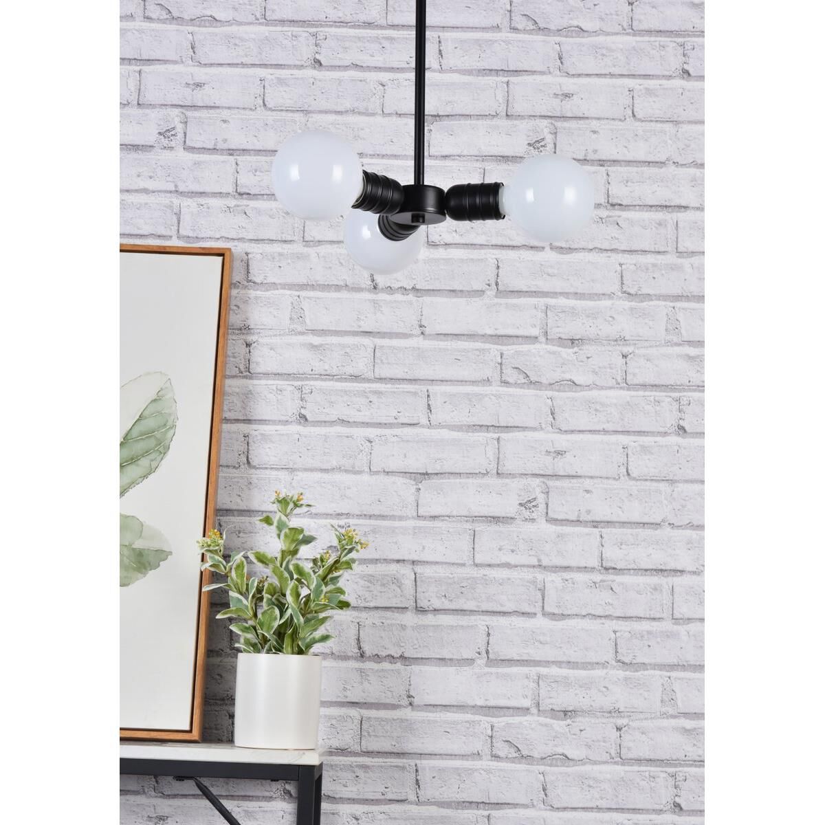 Shown in Black finish