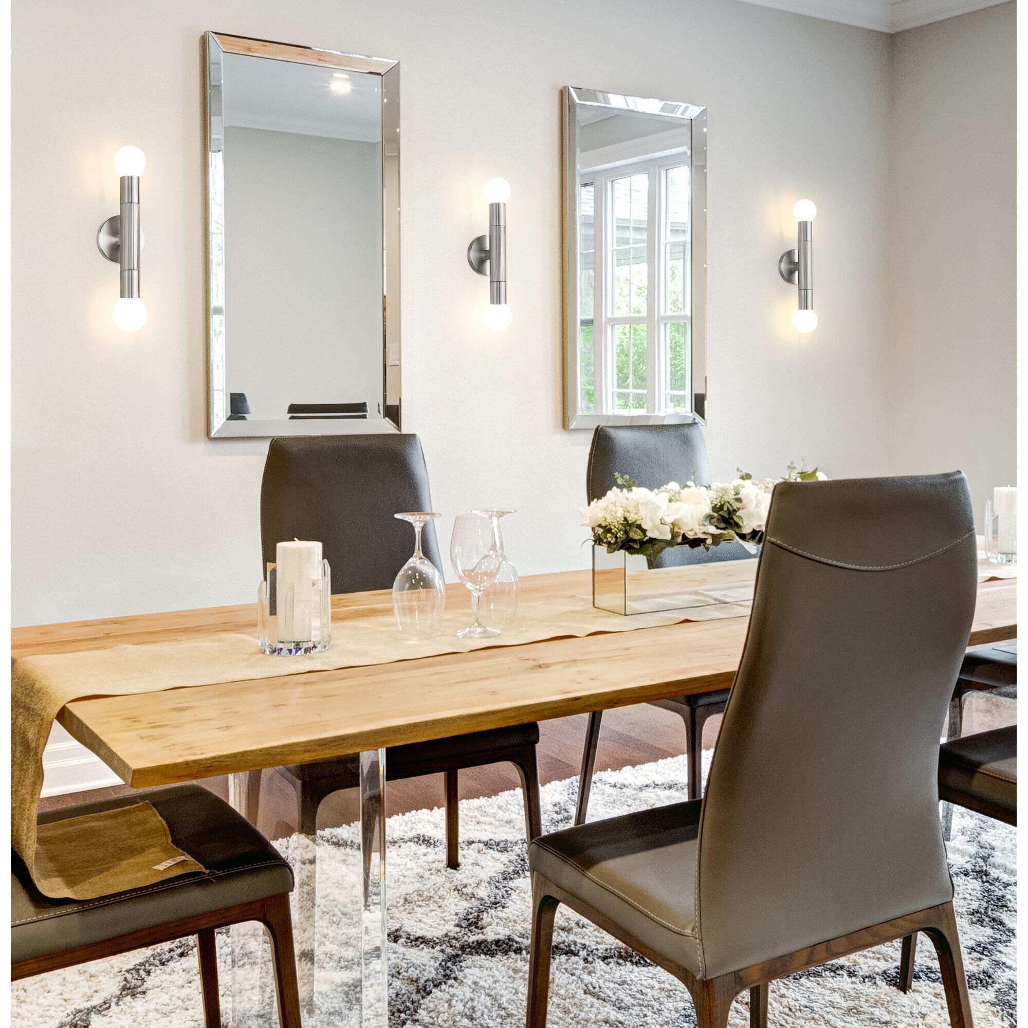 Shown in Brushed Nickel finish