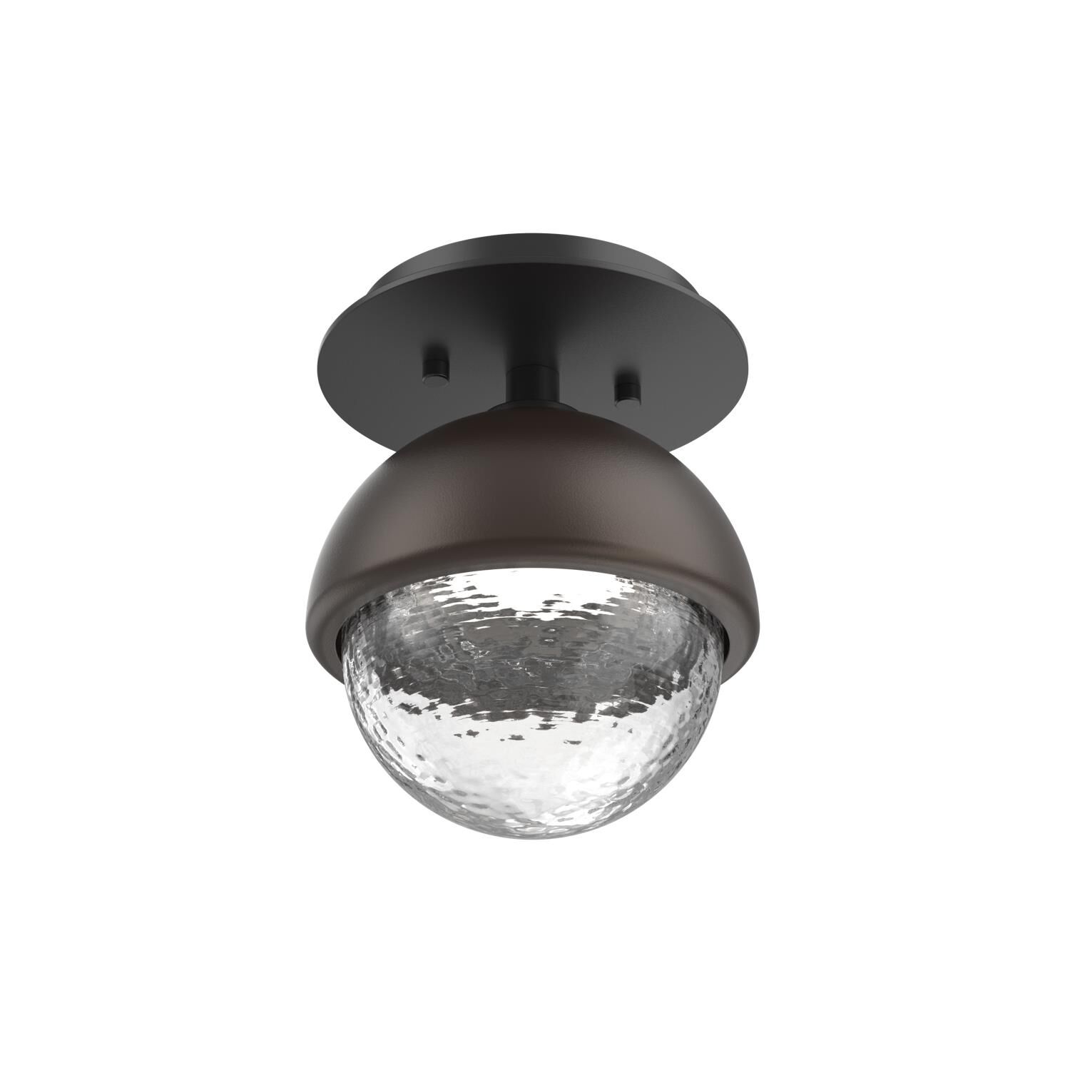 Levi Wilson Cabochon 6 Inch Flush Mount by Hammerton Studio