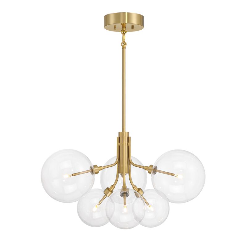 27 Inch Chandelier by Meridian Lighting