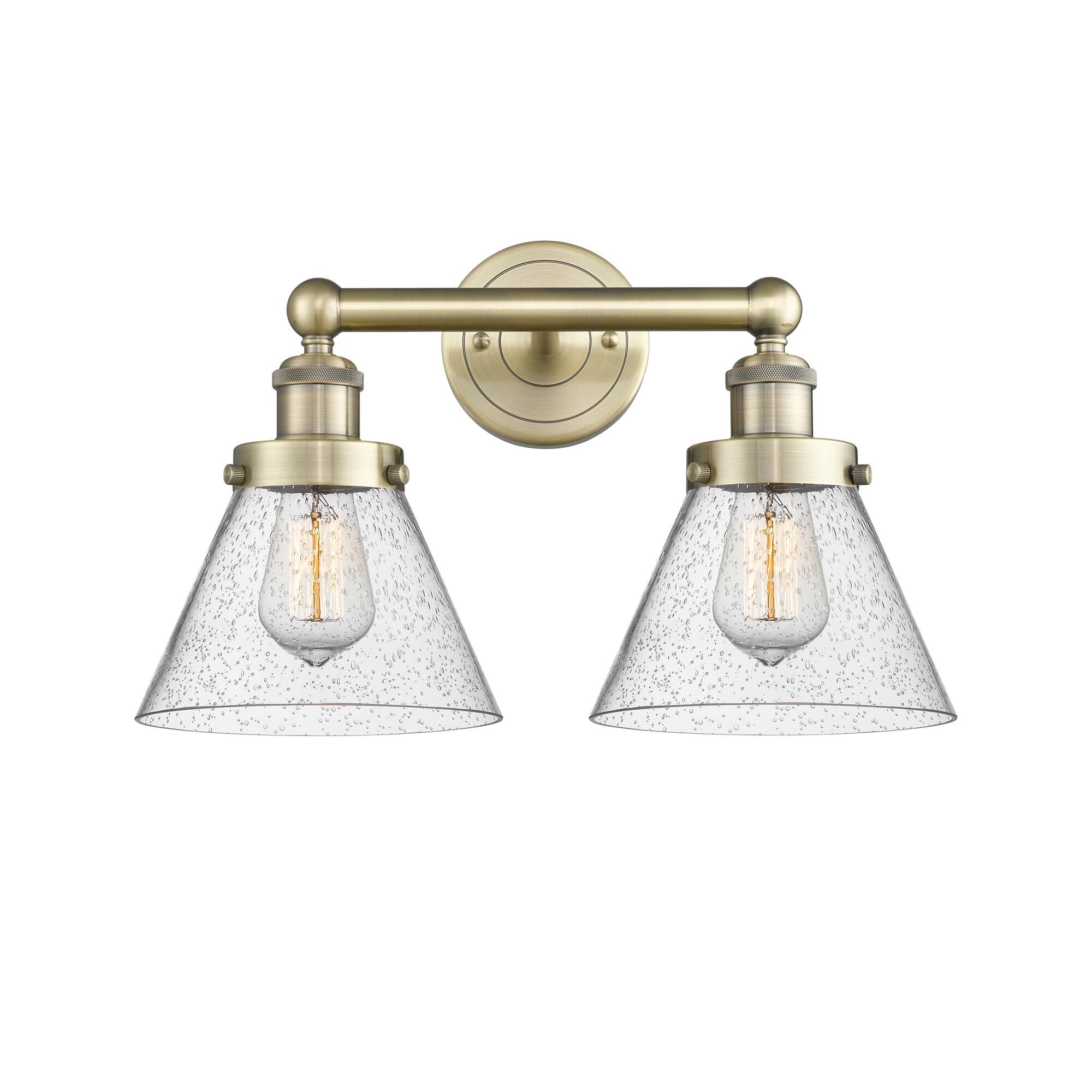 Bruno Marashlian Cone 15 Inch 2 Light Bath Vanity Light by Innovations Lighting
