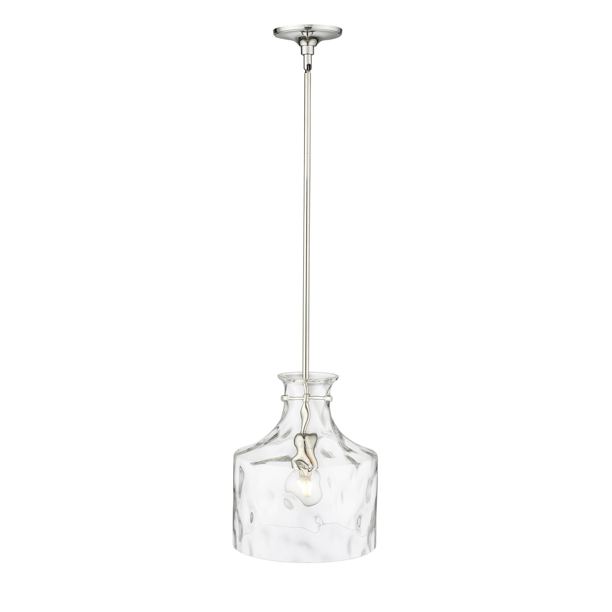 Shown in Polished Nickel finish and Water glass