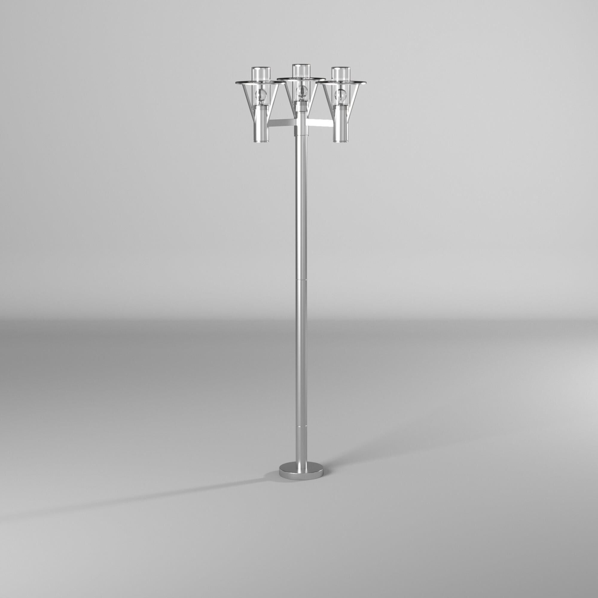 Shown in Stainless Steel finish and Clear glass