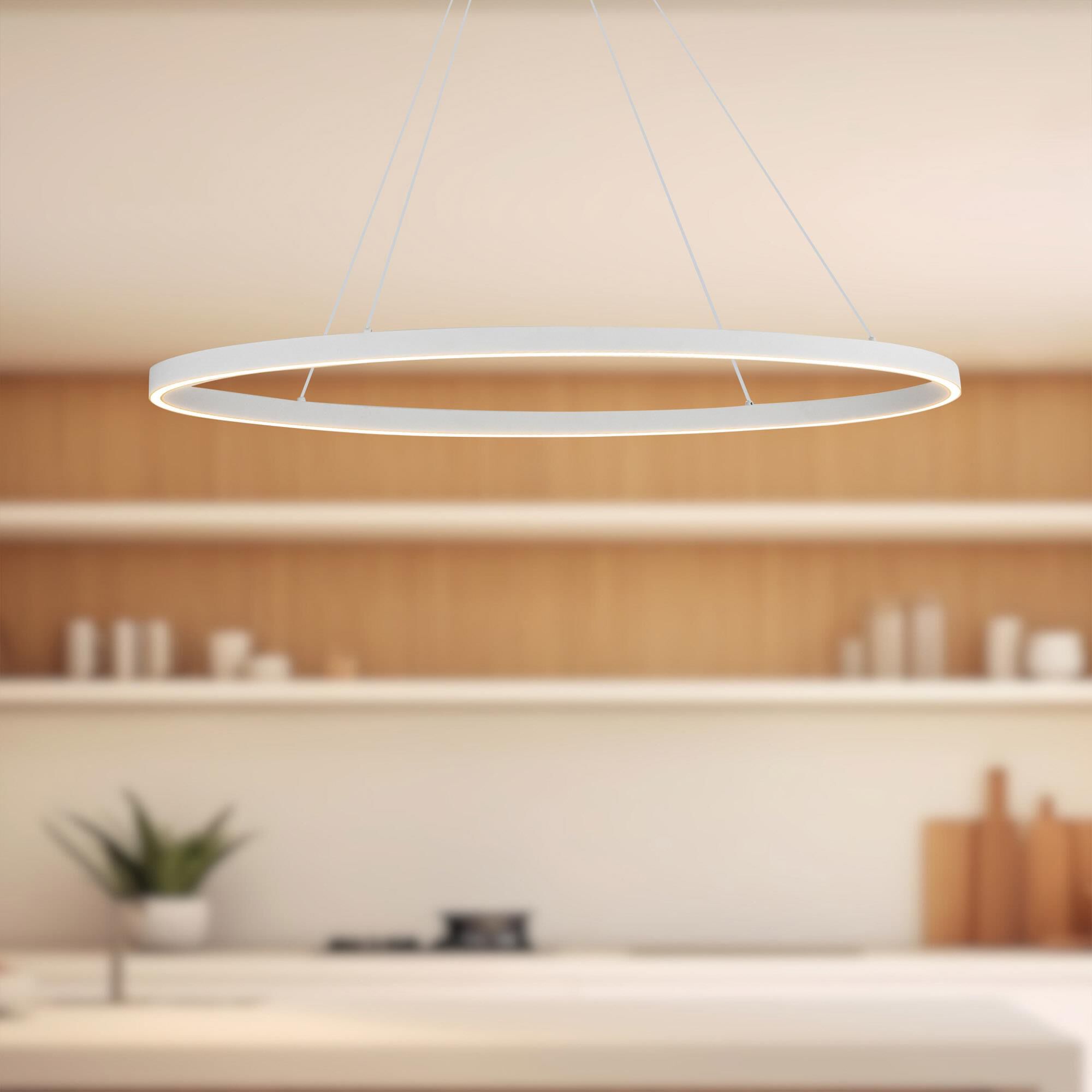 Ovale 16 Inch Linear Suspension Light Kuzco Lighting