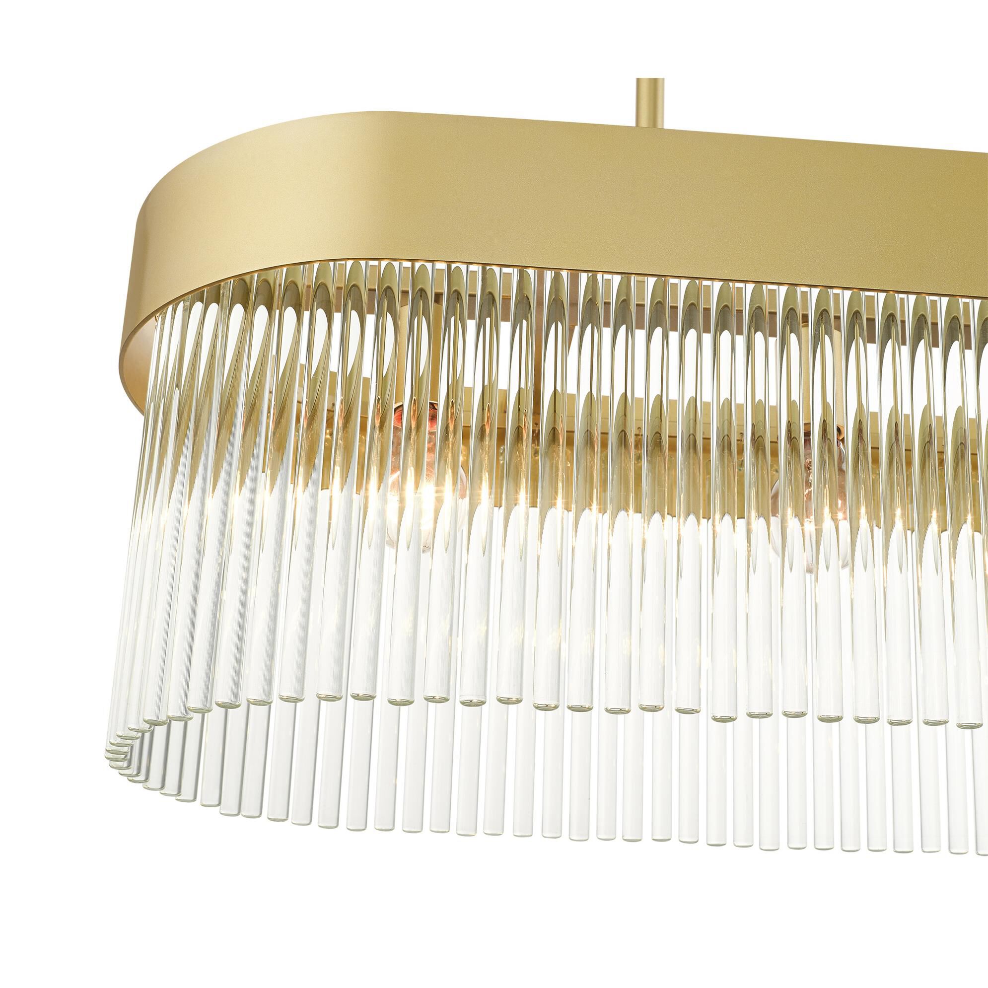 Norwich 36 Inch 4 Light Linear Suspension Light by Livex Lighting