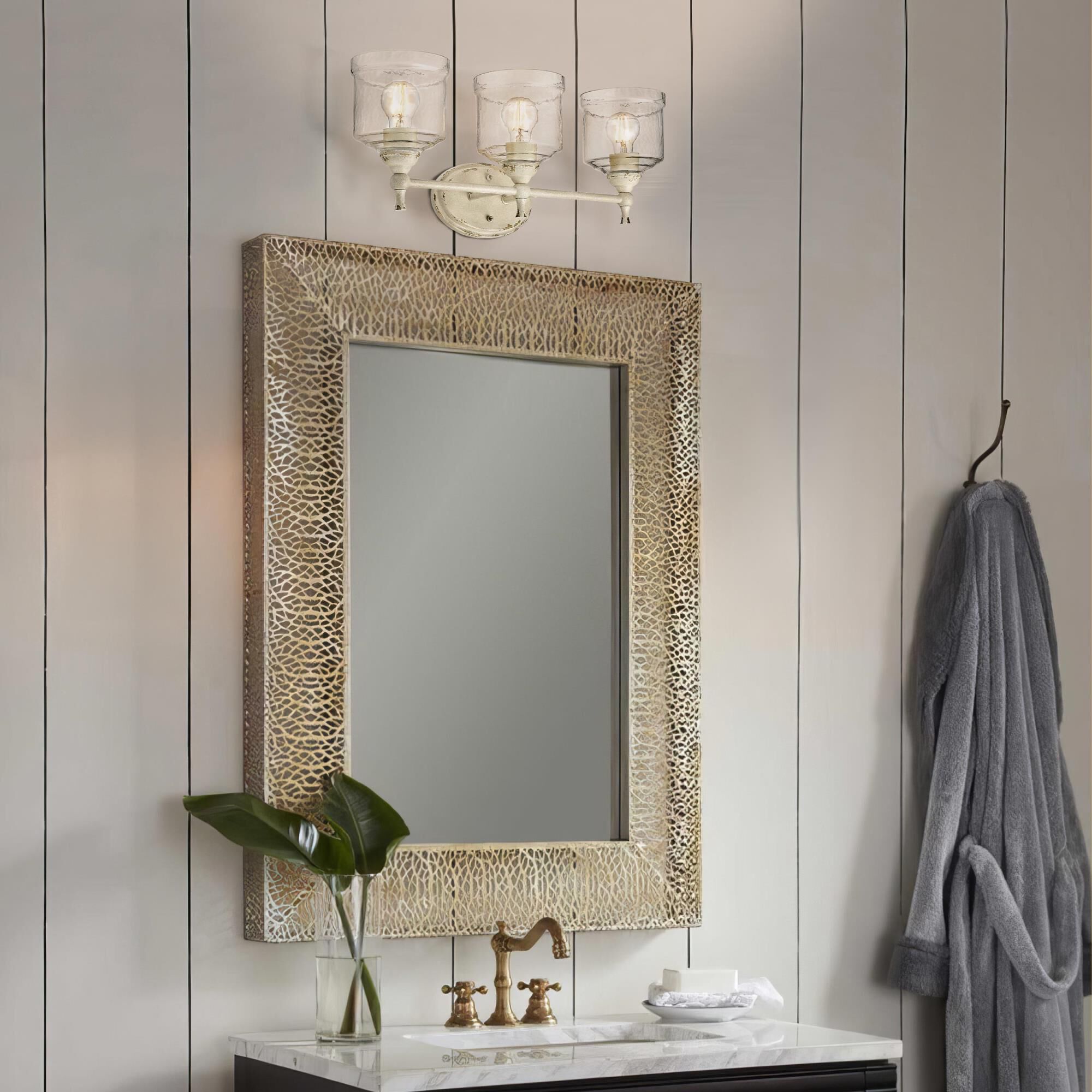 Keating 24 Inch Bath Vanity Light by Golden Lighting