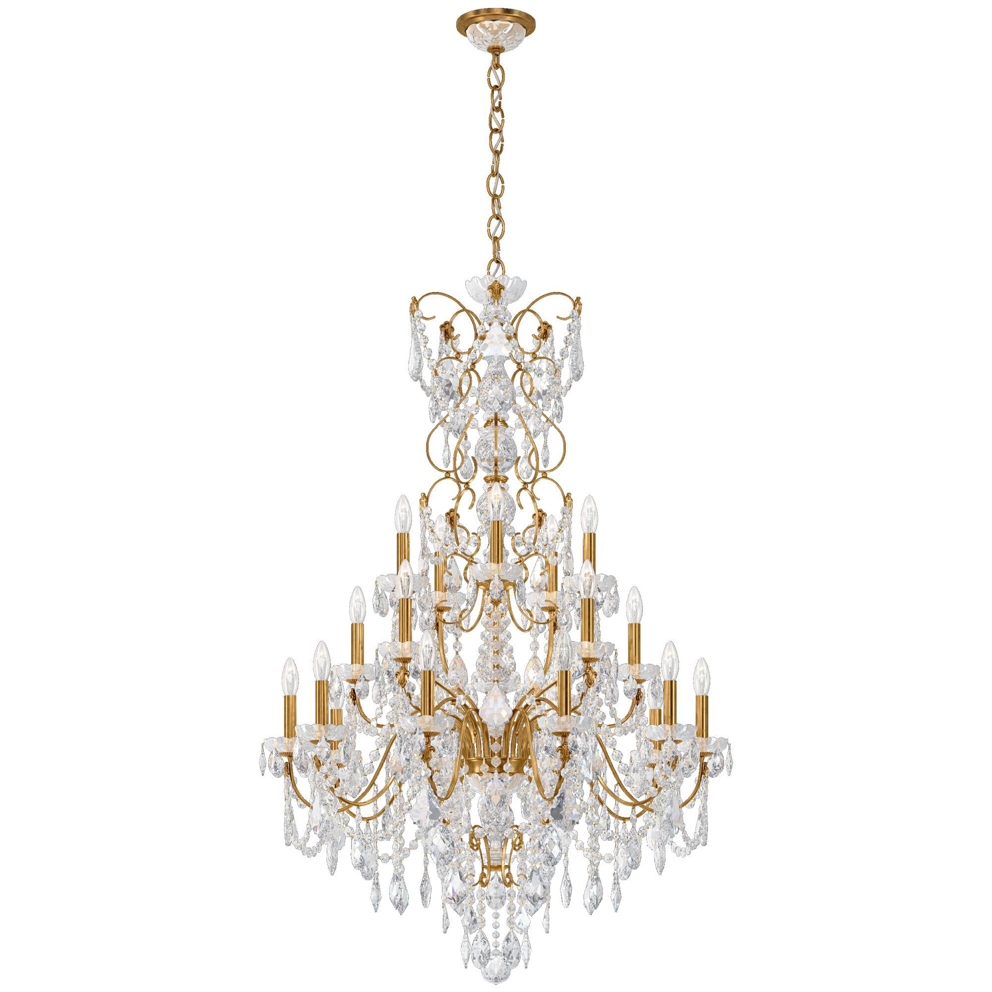 Century 37 Inch 20 Light Chandelier by Schonbek