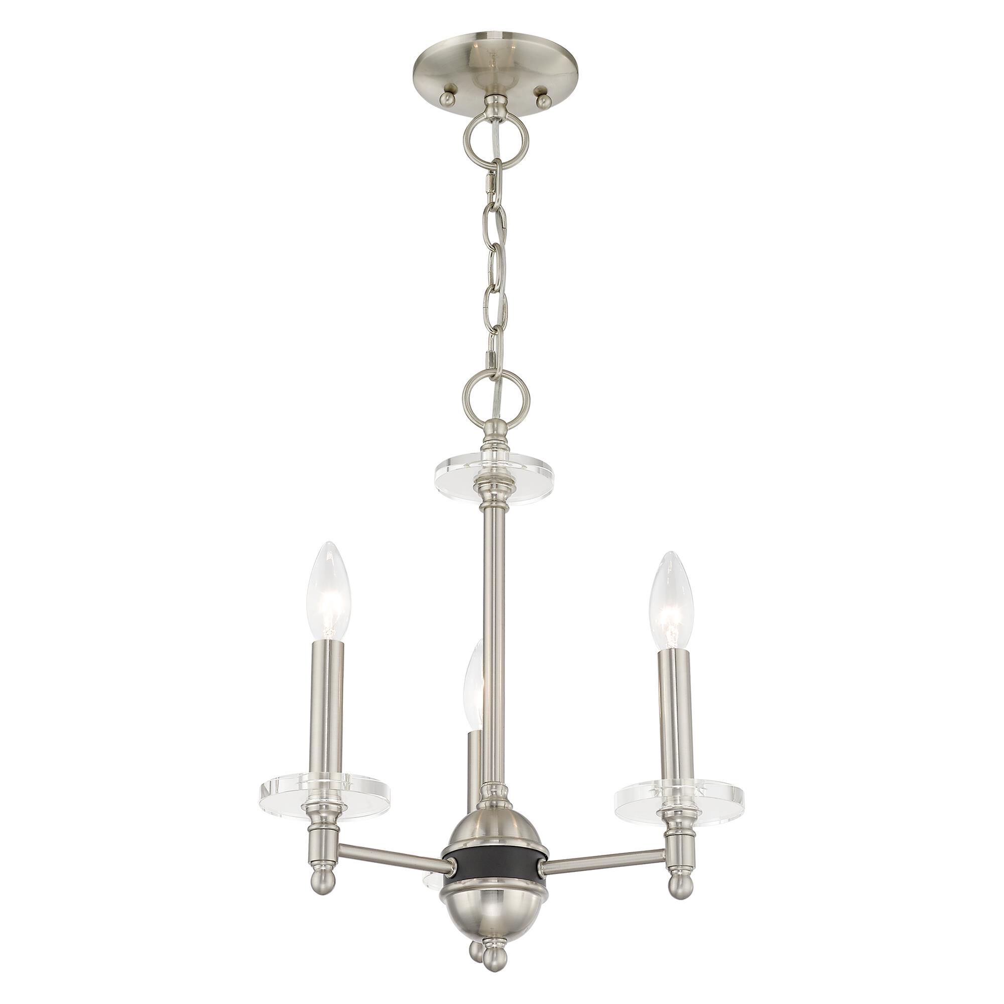 Bancroft 3 Light Mini Chandelier by Livex Lighting