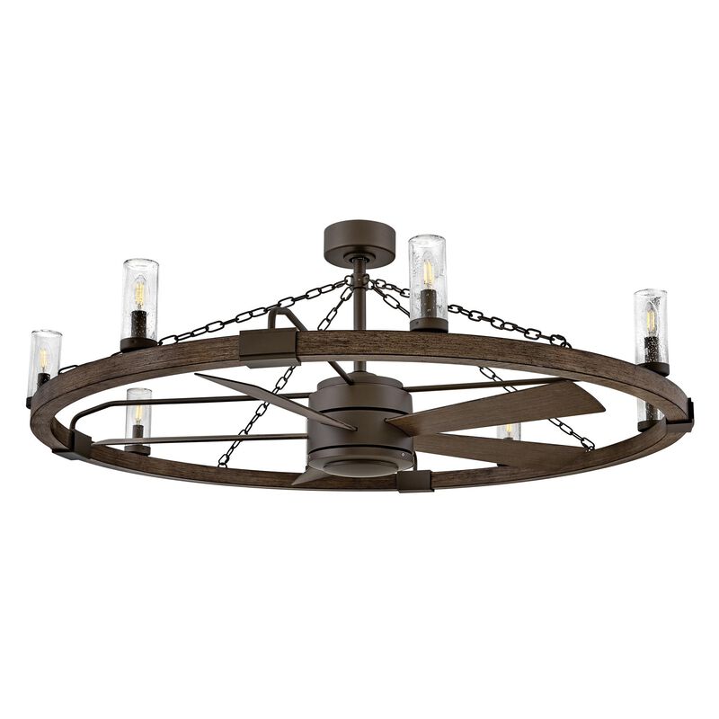 Sawyer 44 Inch Chandelier Ceiling Fan with Light Kit by Hinkley