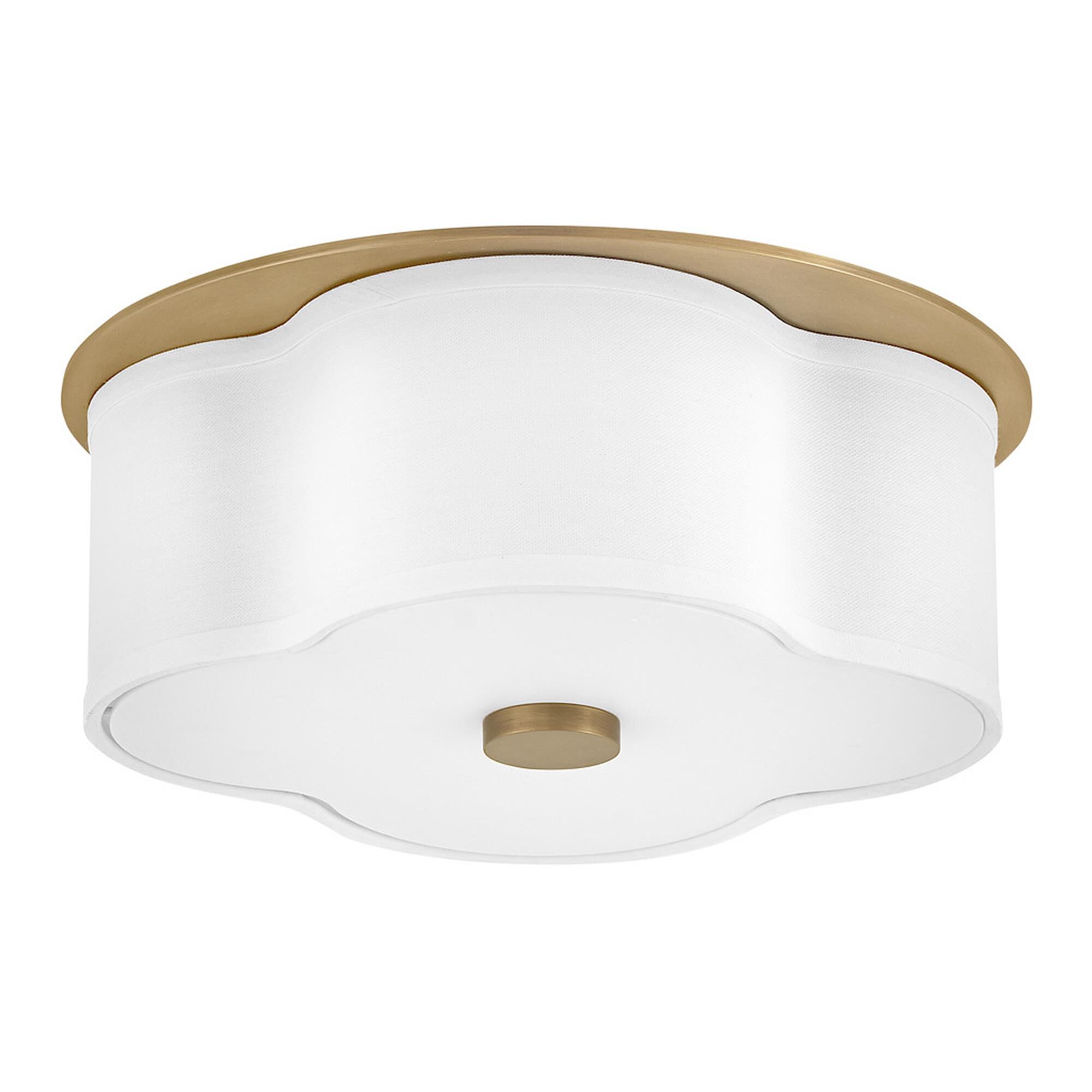 Delaney 14 Inch 2 Light Flush Mount,