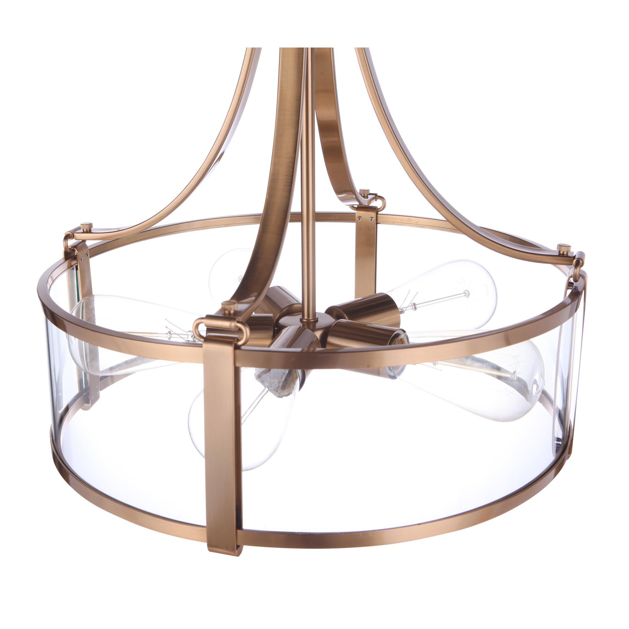 Shown in Satin Brass finish