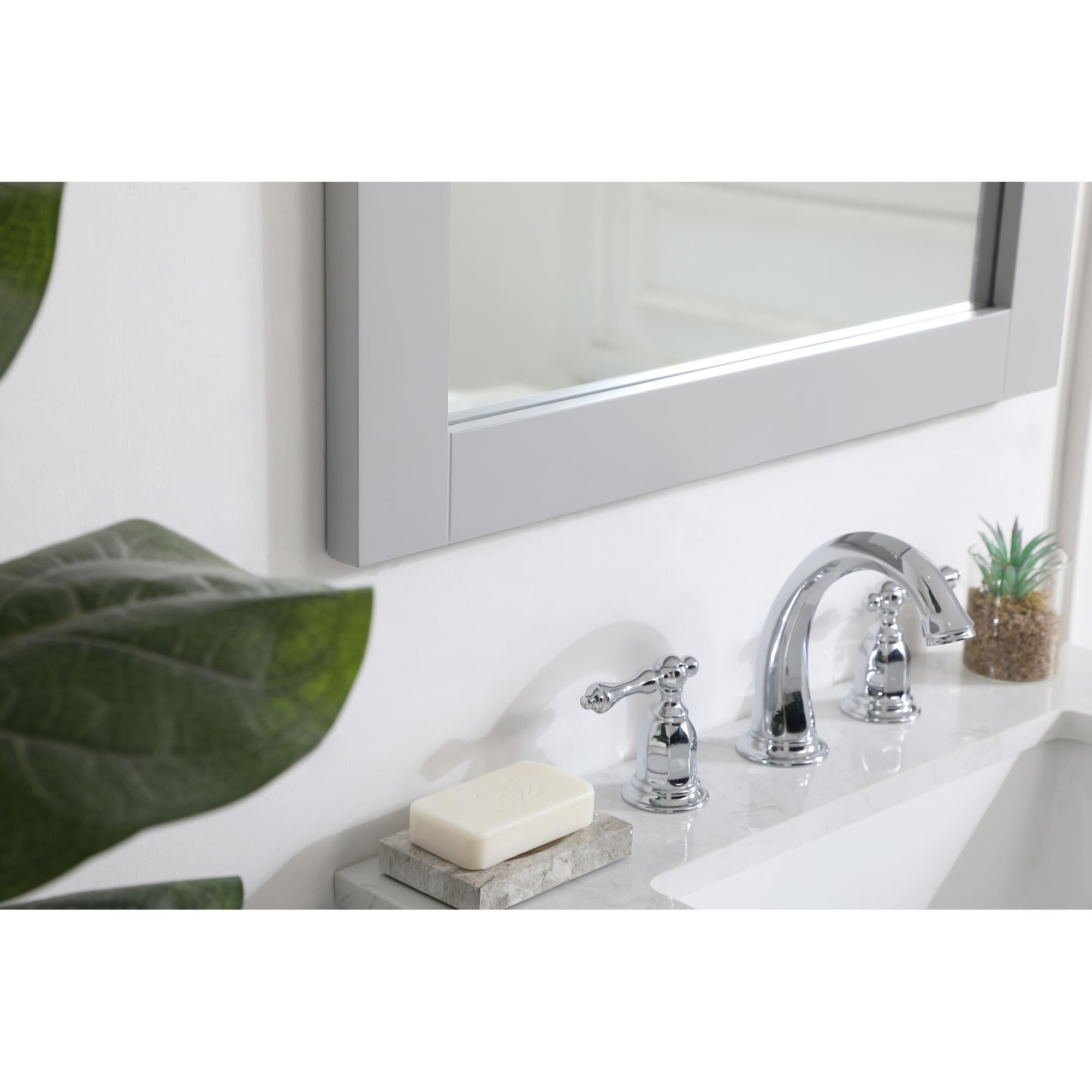 Aqua Decorative Mirrors by Elegant Decor