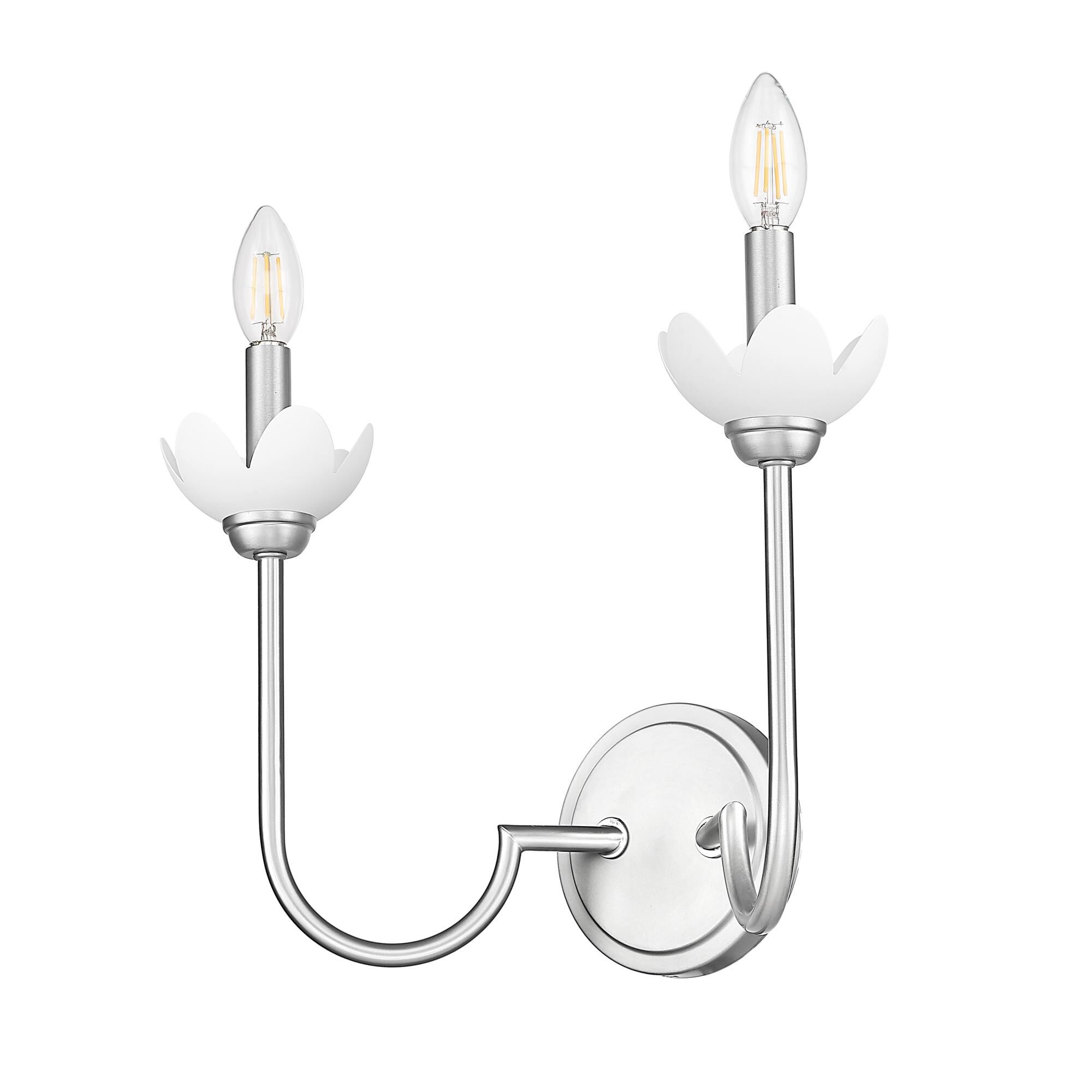 Shown in Brushed Nickel finish and Clear Ribbed glass and Clear Ribbed shade