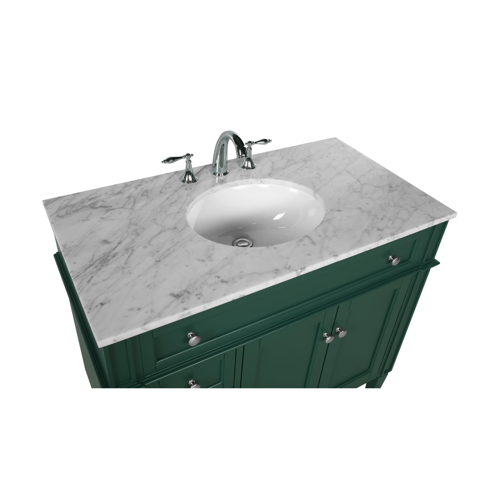 Shown in Green finish