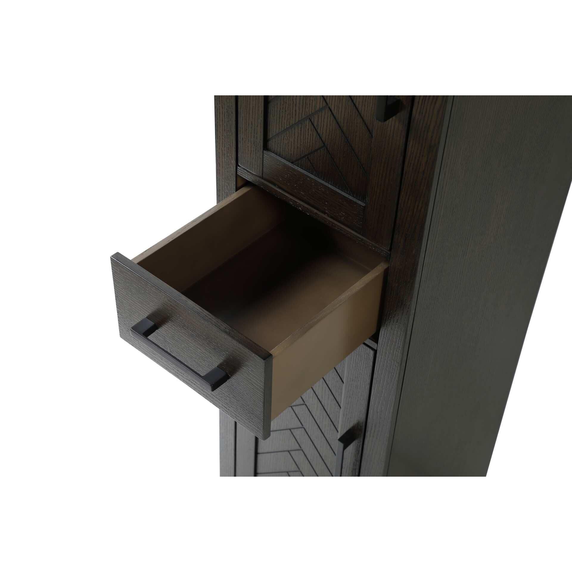 Chase 72 Inch Storage Cabinet by Elegant Decor