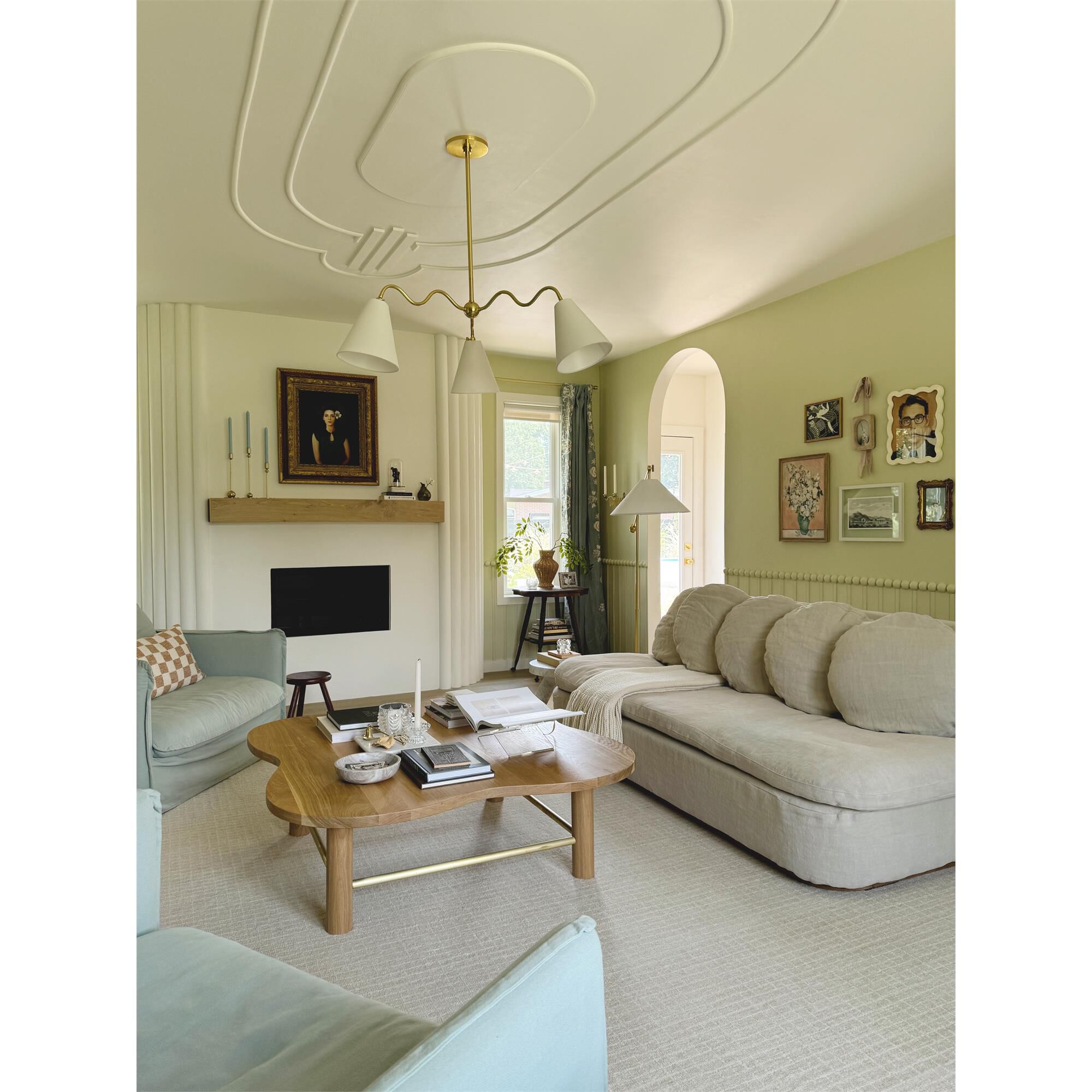 Tali Roth Onda Large Chandelier,