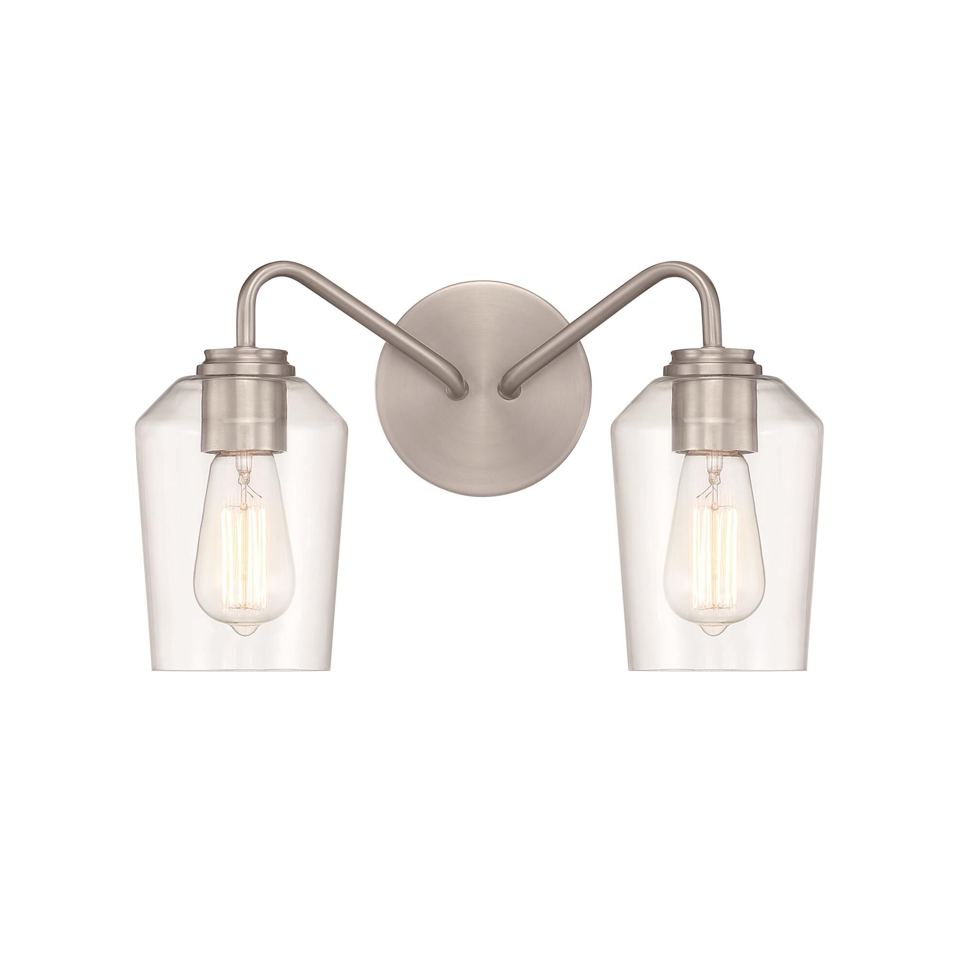 Shayna 15 Inch 2 Light Bath Vanity Light by Craftmade