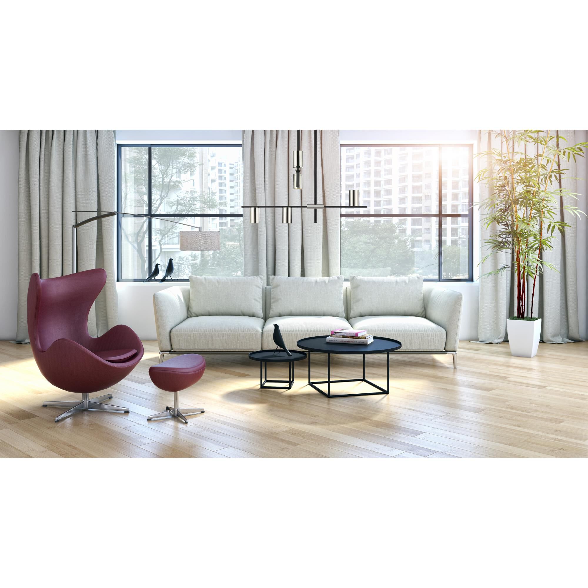 Calumet 30 Inch 5 Light Linear Suspension Light by Z-Lite