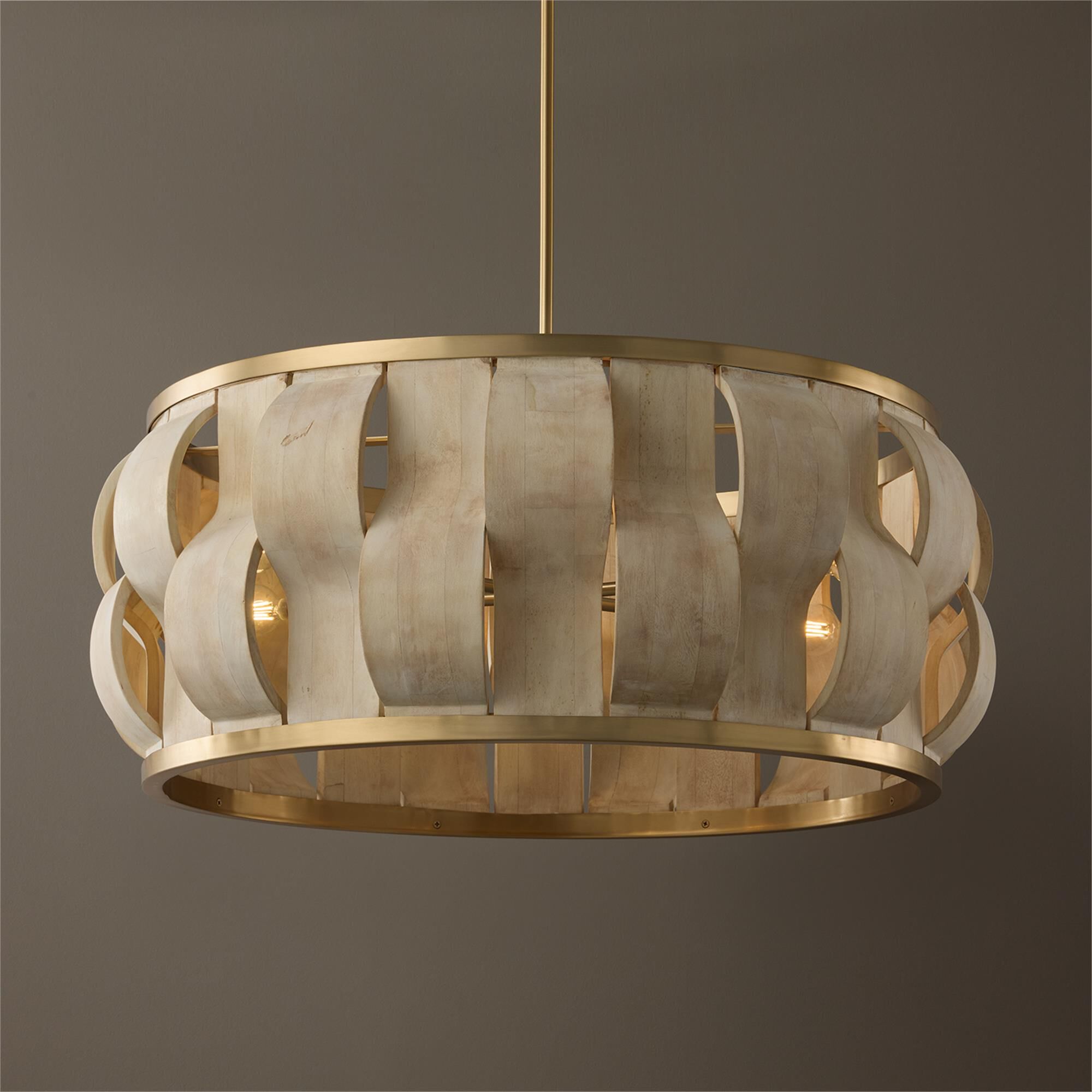 Shown in Matte Brass finish