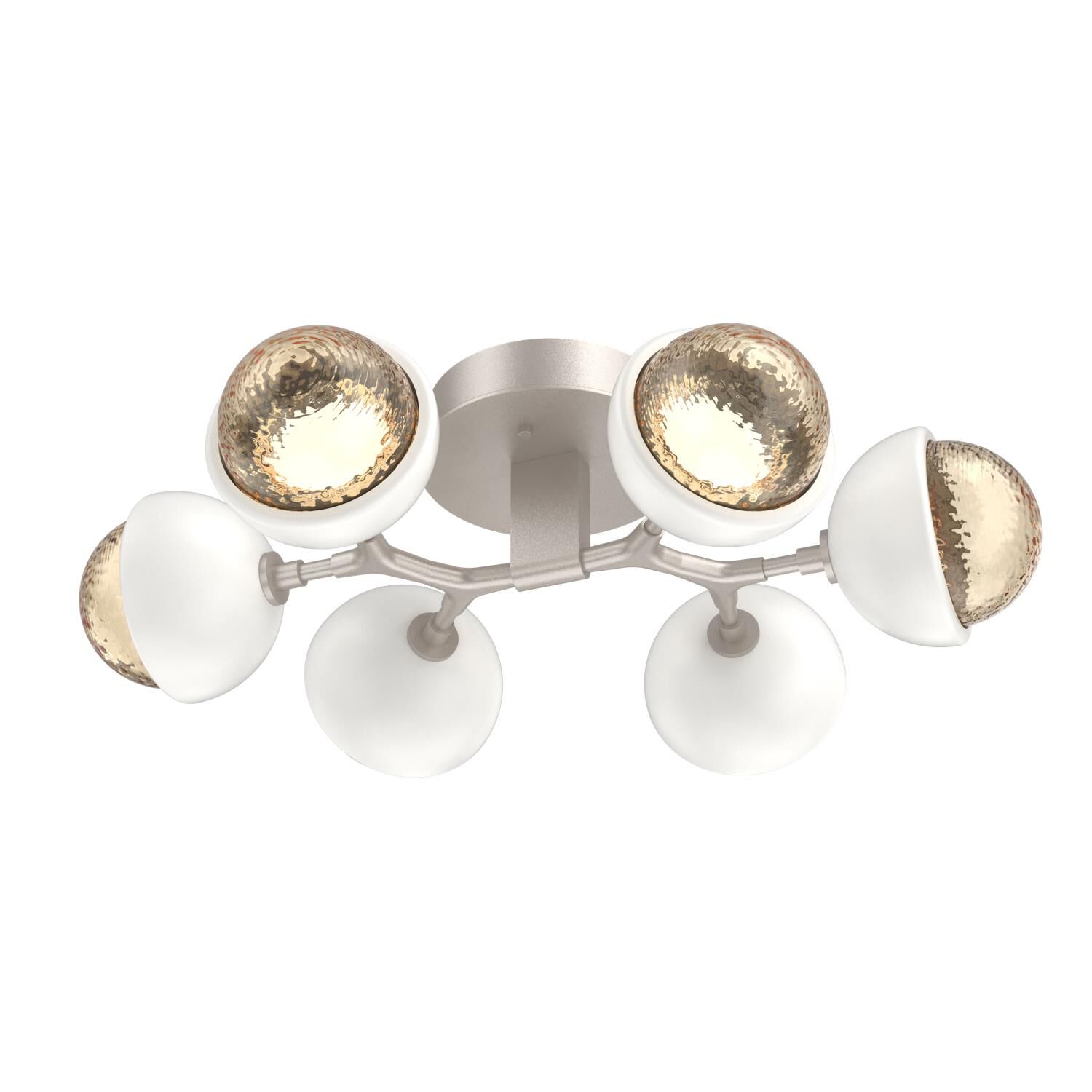 Levi Wilson Cabochon 27 Inch Flush Mount by Hammerton Studio