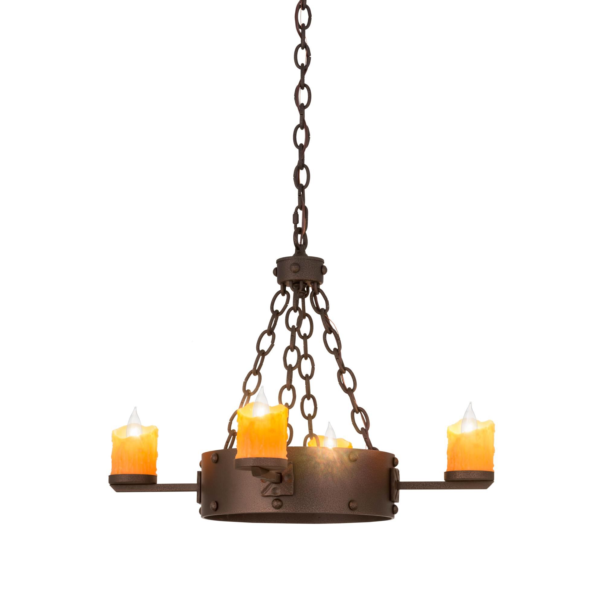 Kingston 24 Inch 4 Light Chandelier by Meyda Lighting