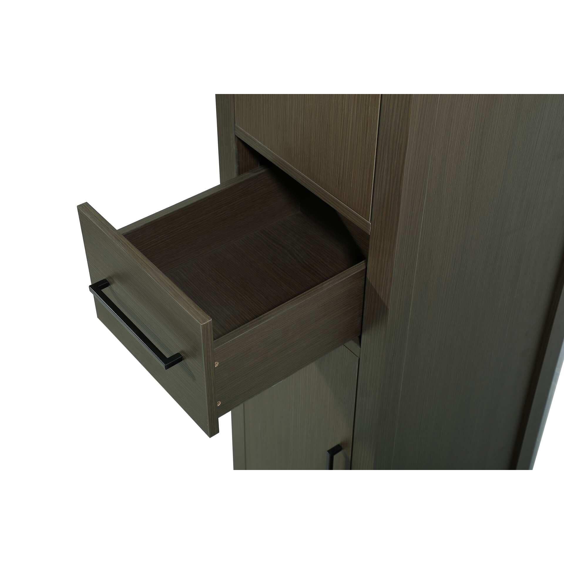 Shown in Mocha Brown finish