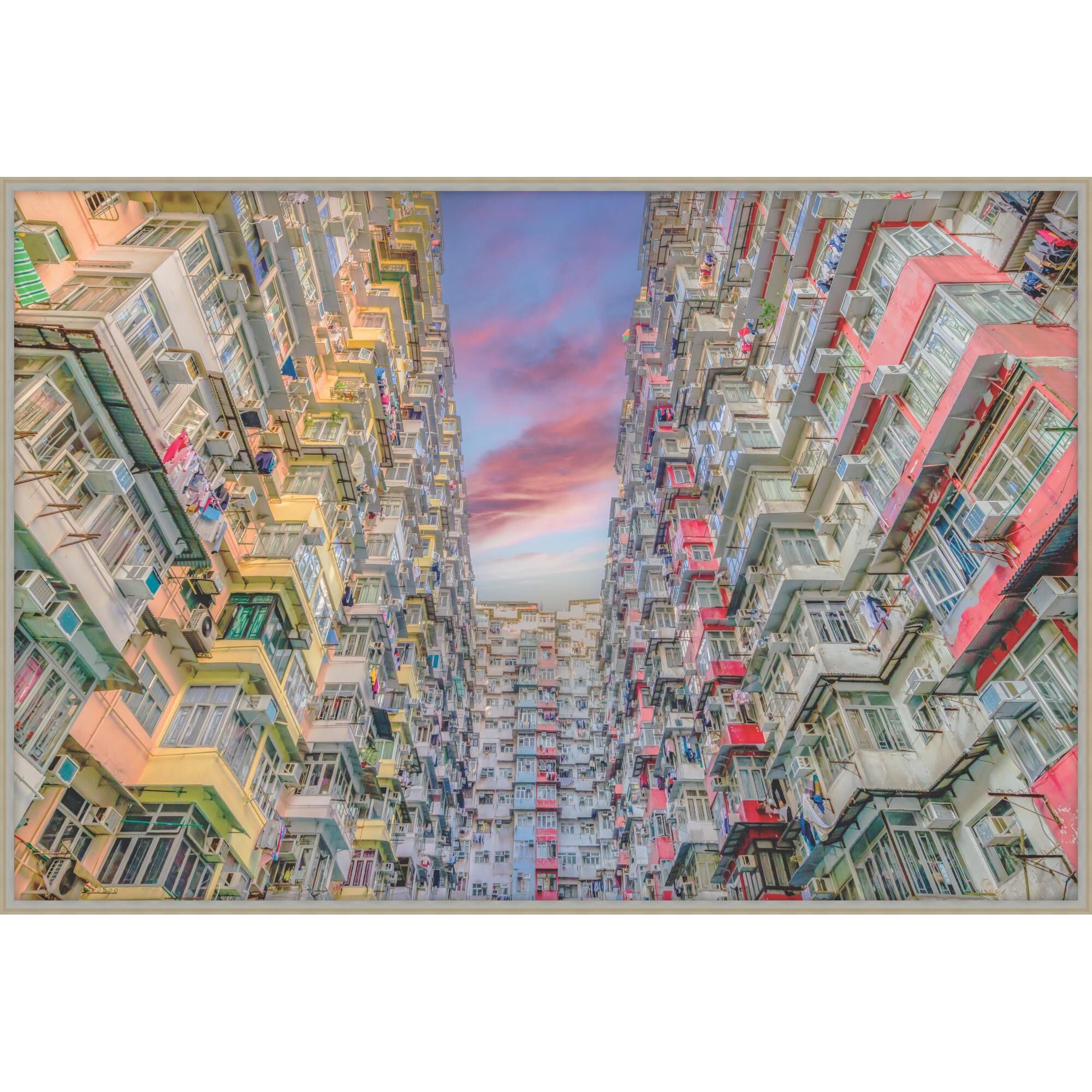 Hong Kong Housing Complex Print by Level57