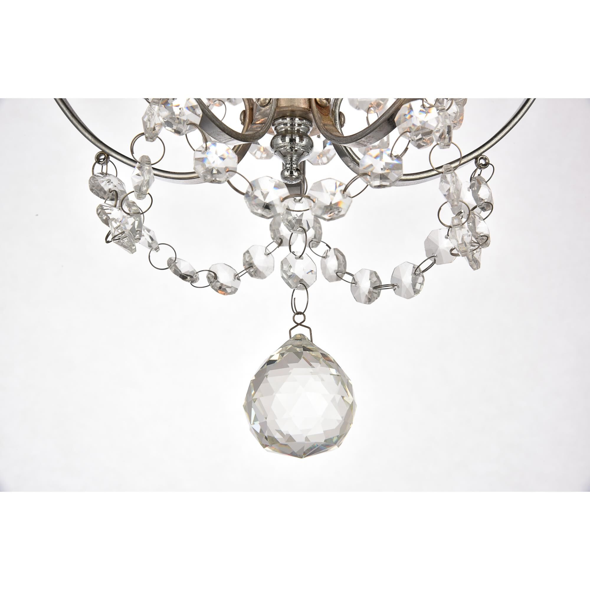 Elegant Lighting Kirin 11 Inch Mini Chandelier