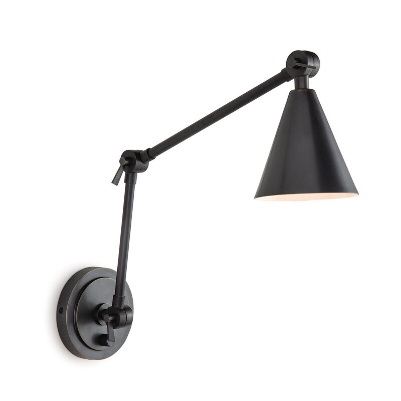Sal Large Wall Swing Lamp by Regina Andrew