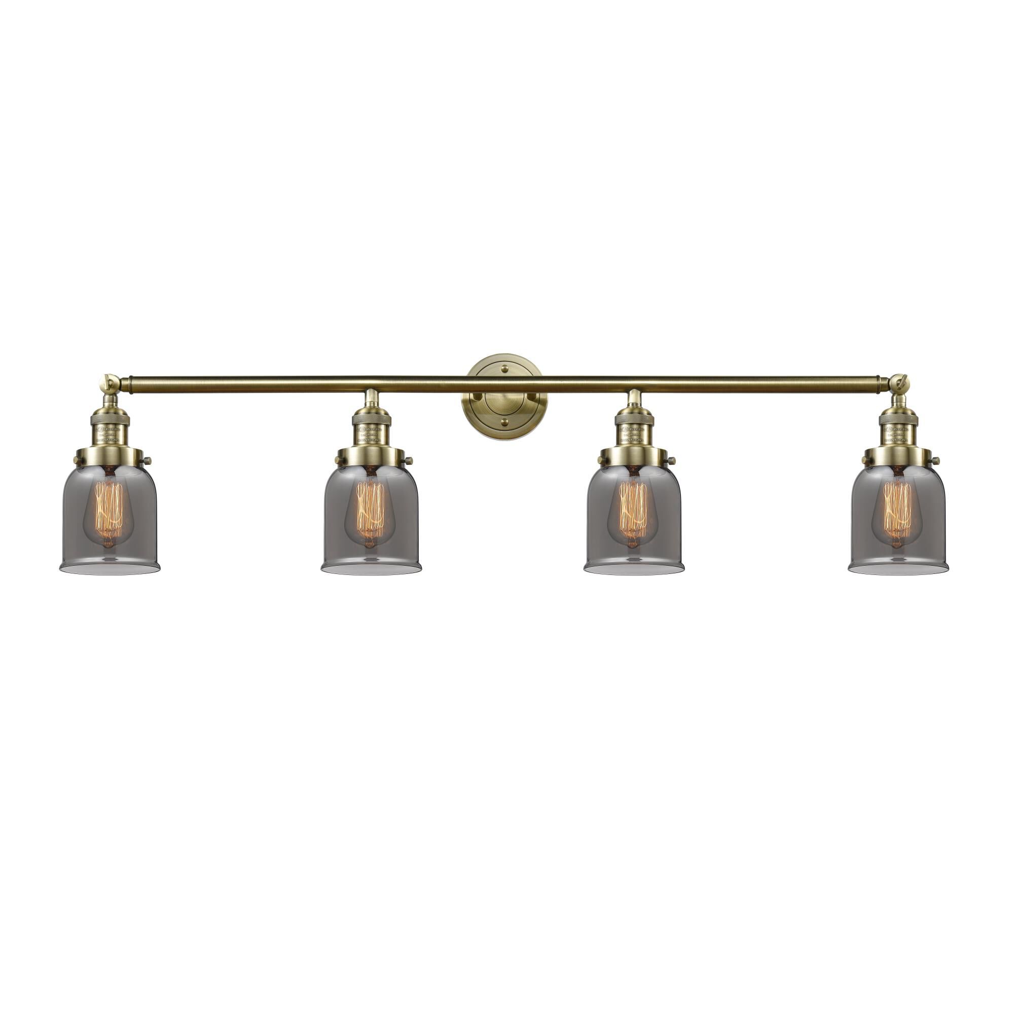 Bruno Marashlian Small Bell 42 Inch 4 Light Bath Vanity Light by Innovations Lighting