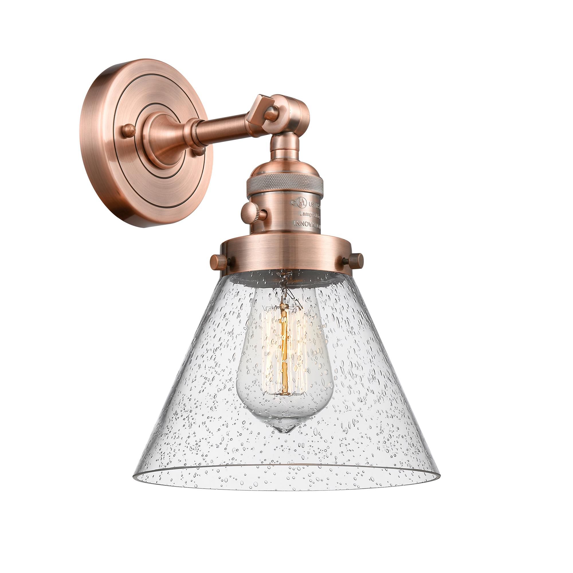 Bruno Marashlian Large Cone 10 Inch Wall Sconce by Innovations Lighting