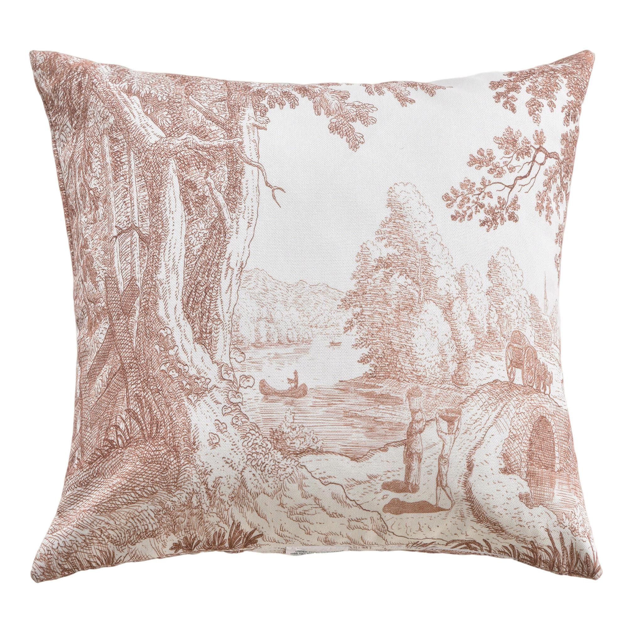 Dann Foley Reverie Toile 24 Inch Decorative Pillow by Stylecraft