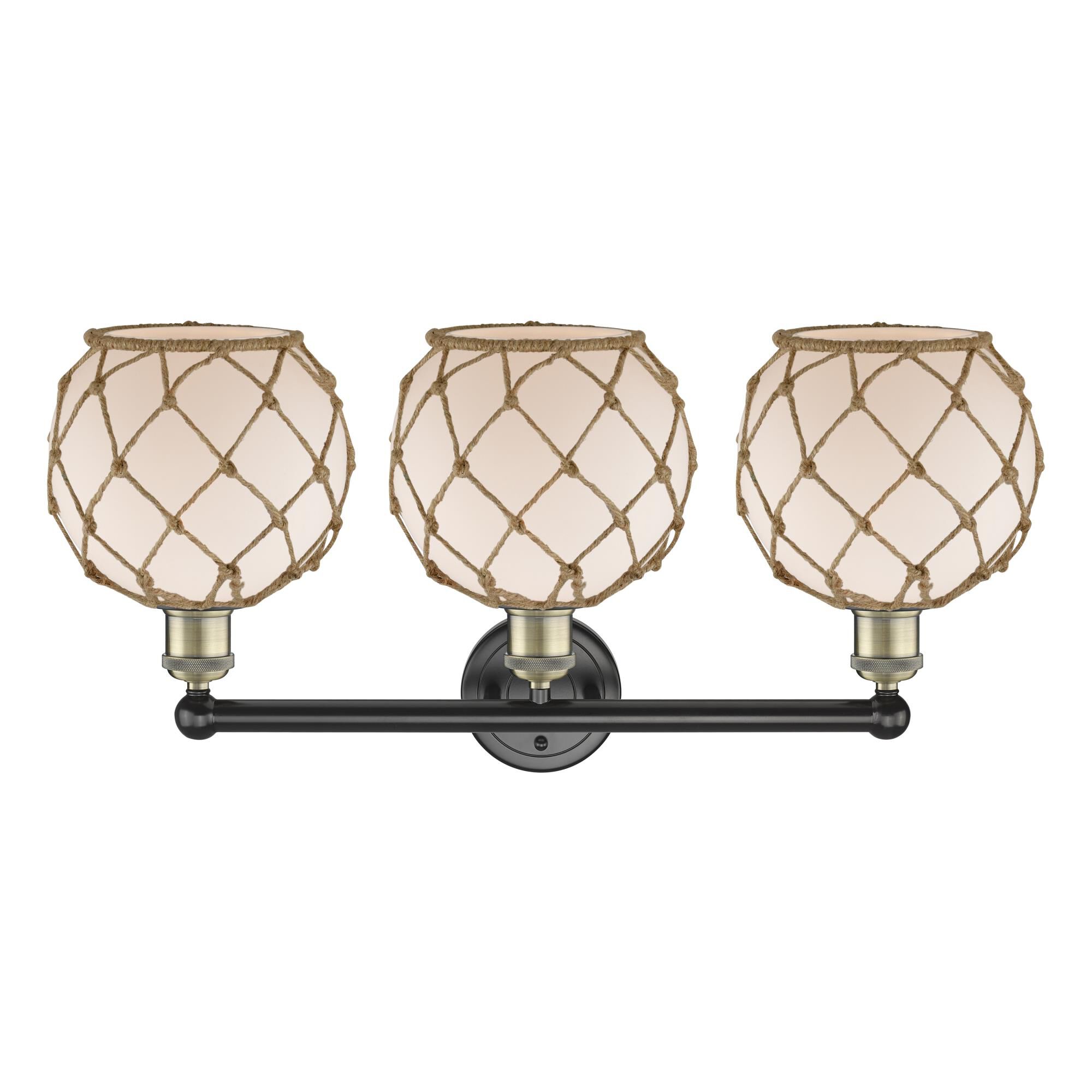 Bruno Marashlian Farmhouse Rope 26 Inch Bath Vanity Light by Innovations Lighting