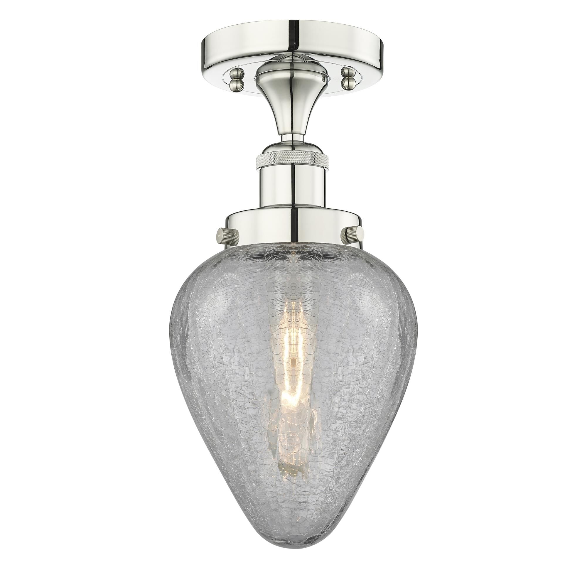 Bruno Marashlian Geneseo 6 Inch 1 Light Semi Flush Mount by Innovations Lighting