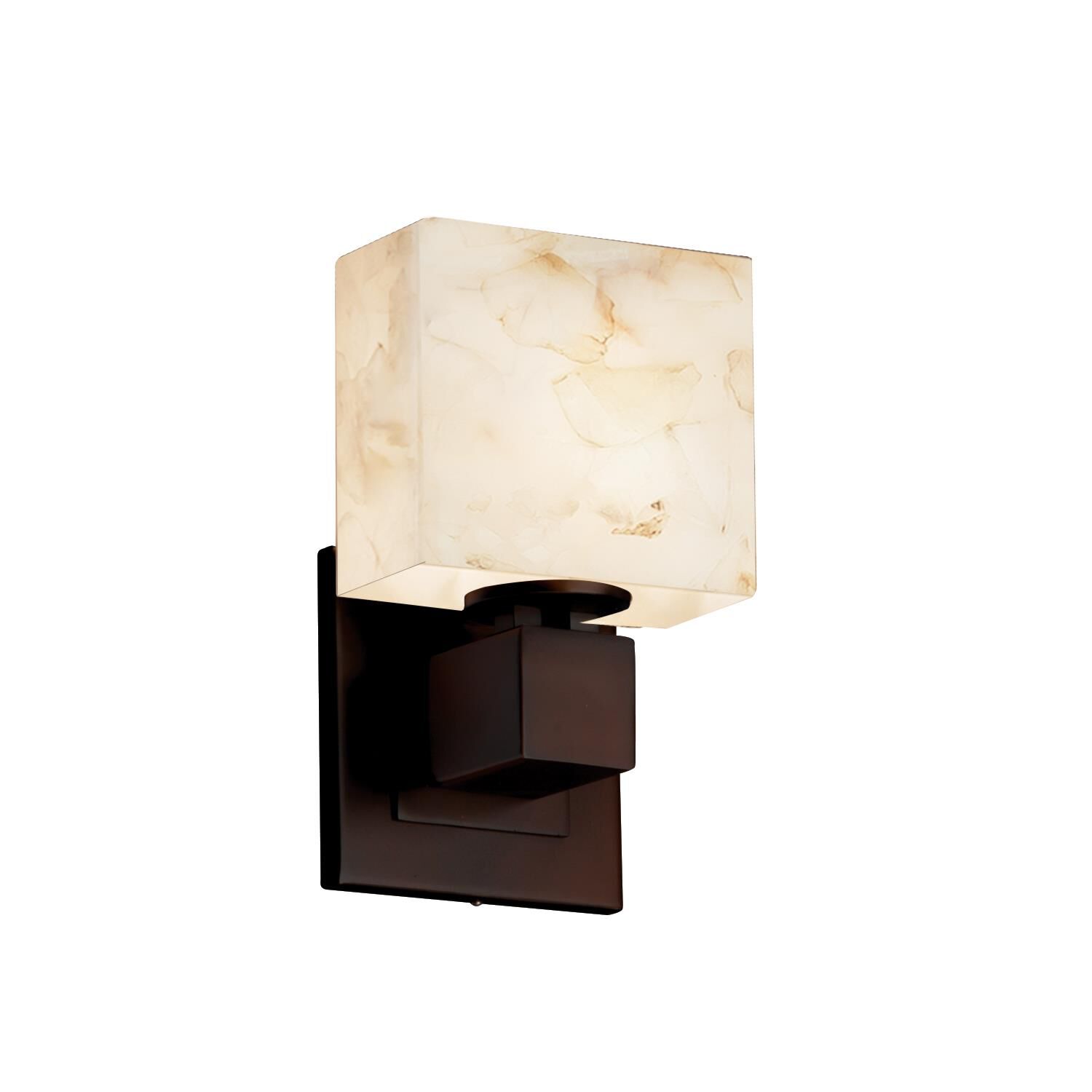 Alabaster Rocks! 9 Inch Wall Sconce by Justice Design Group