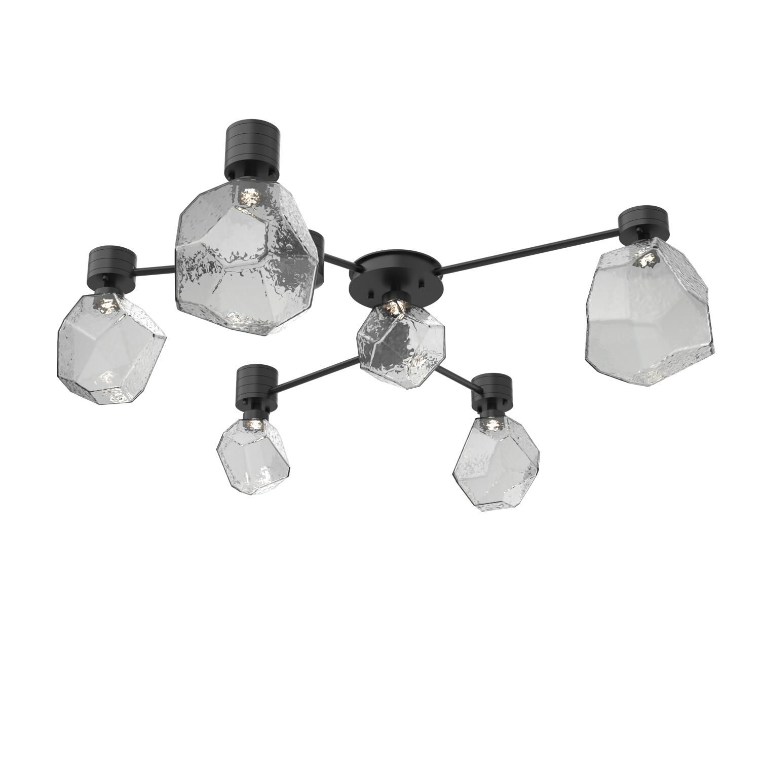 Levi Wilson Gem 38 Inch Semi Flush Mount by Hammerton Studio