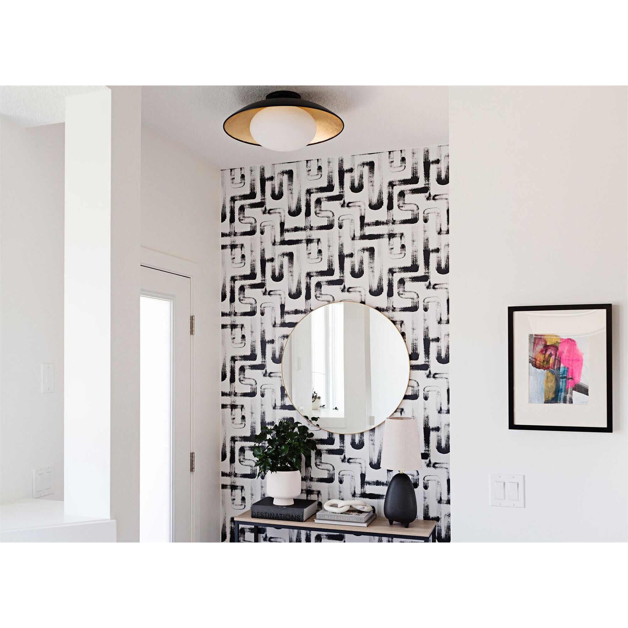 Cadence 21 Inch Semi Flush Mount,