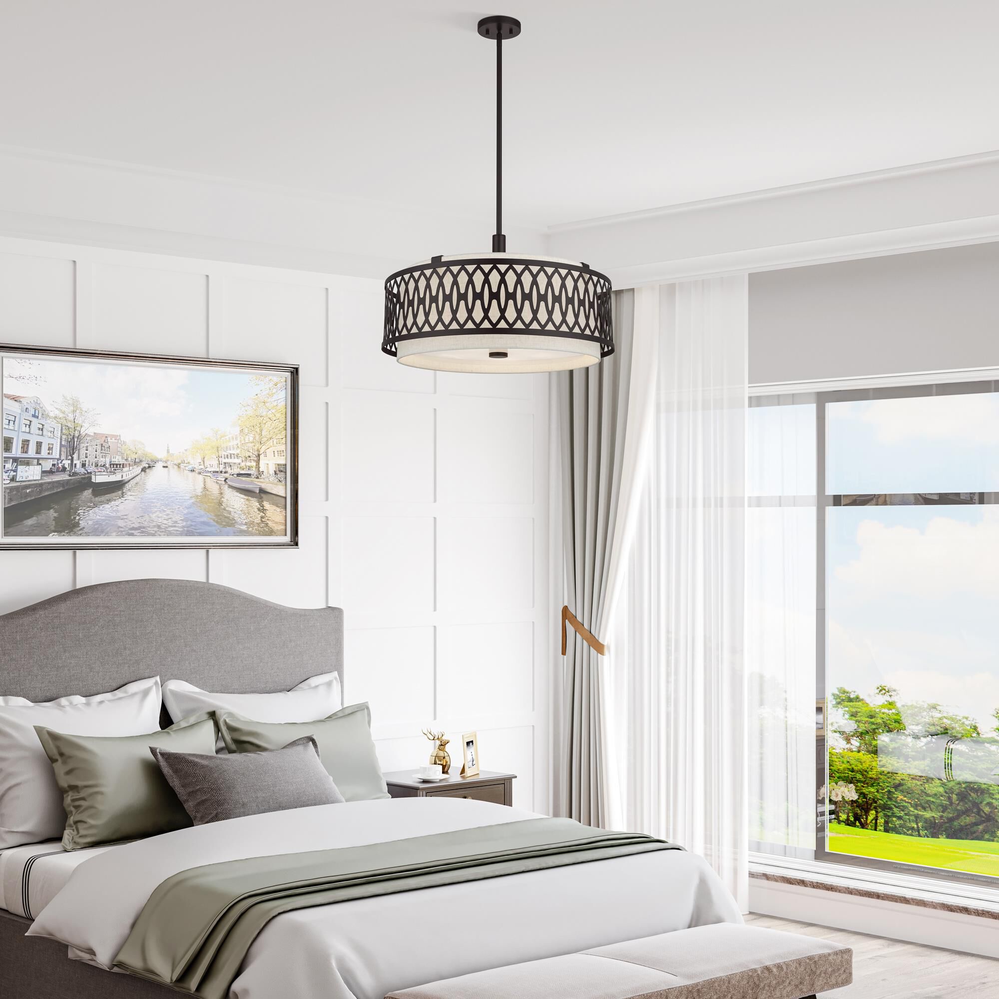 Vistaview 24 Inch Chandelier by Livex Lighting