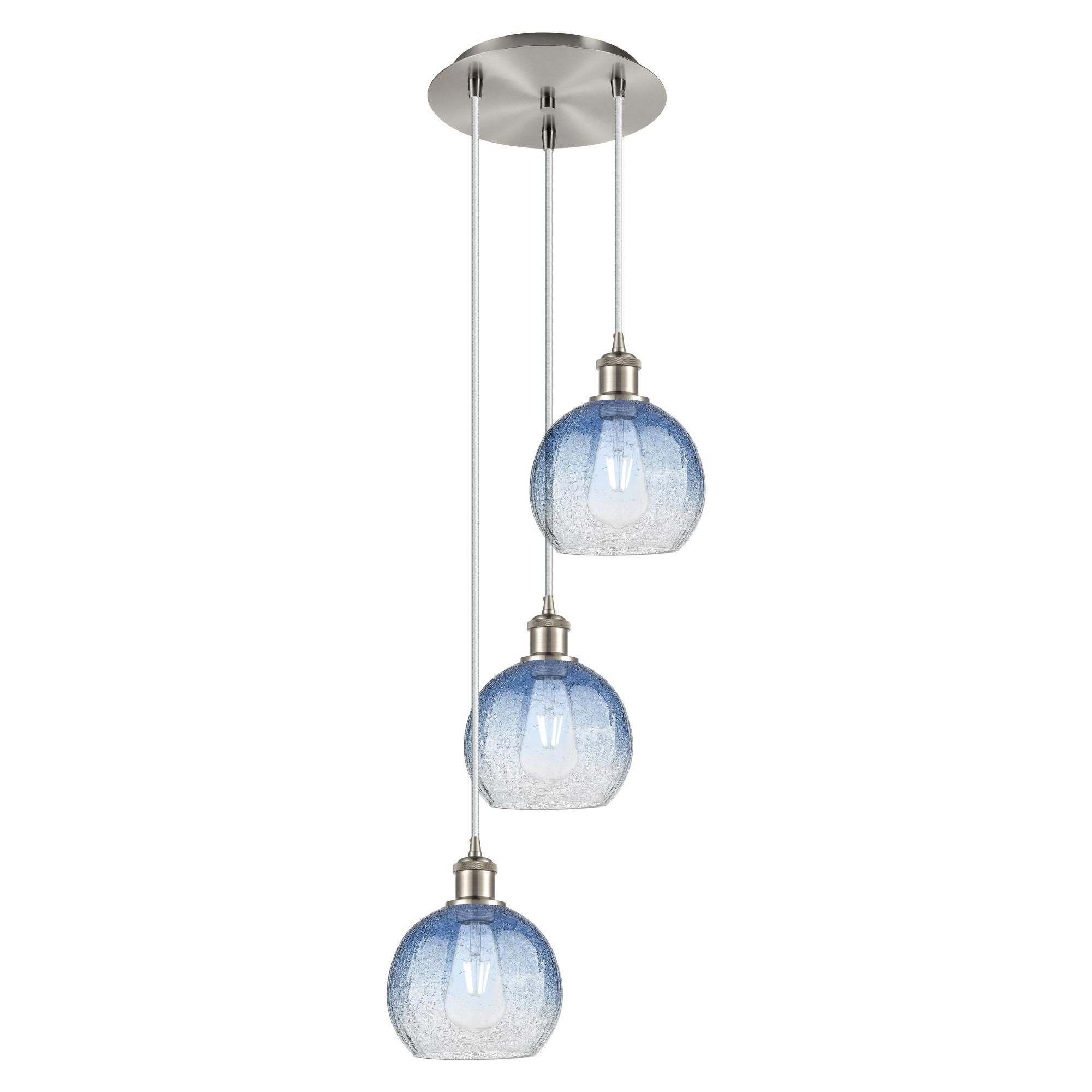Bruno Marashlian Brookhaven Globe 15 Inch Multi Light Pendant by Innovations Lighting