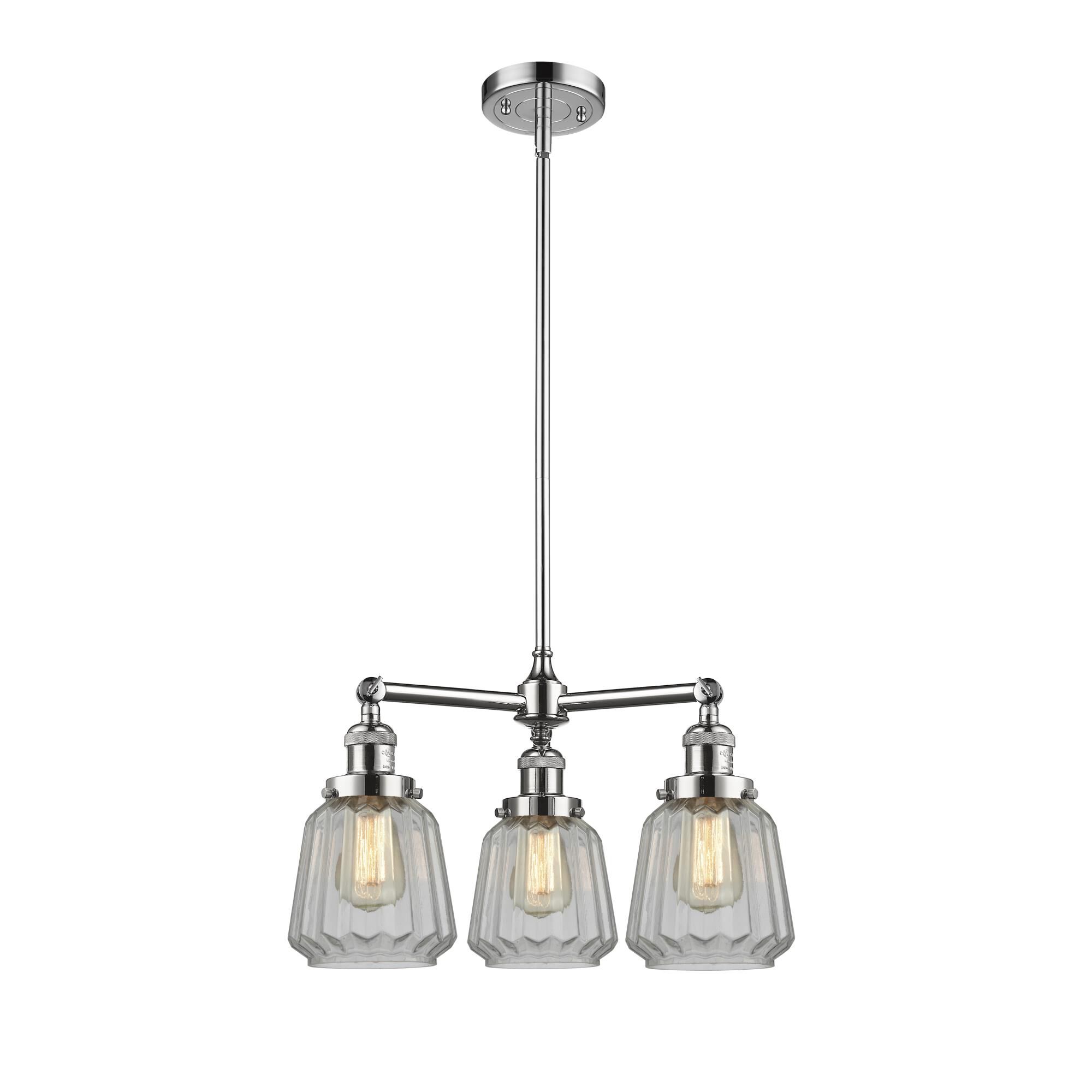 Bruno Marashlian Chatham 24 Inch 3 Light LED Chandelier by Innovations Lighting