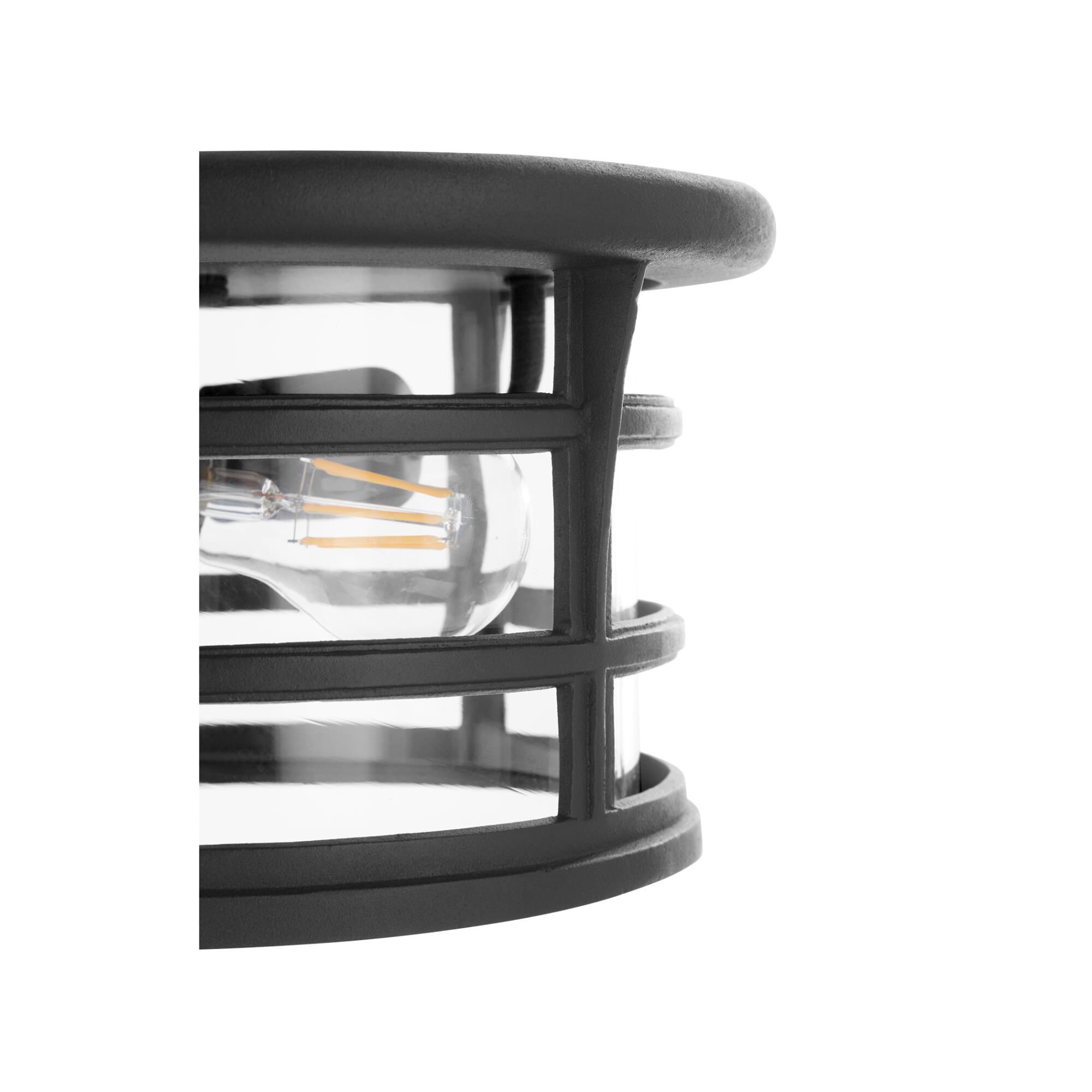 Haley 11 Inch 2 Light Outdoor Flush Mount by Quorum International