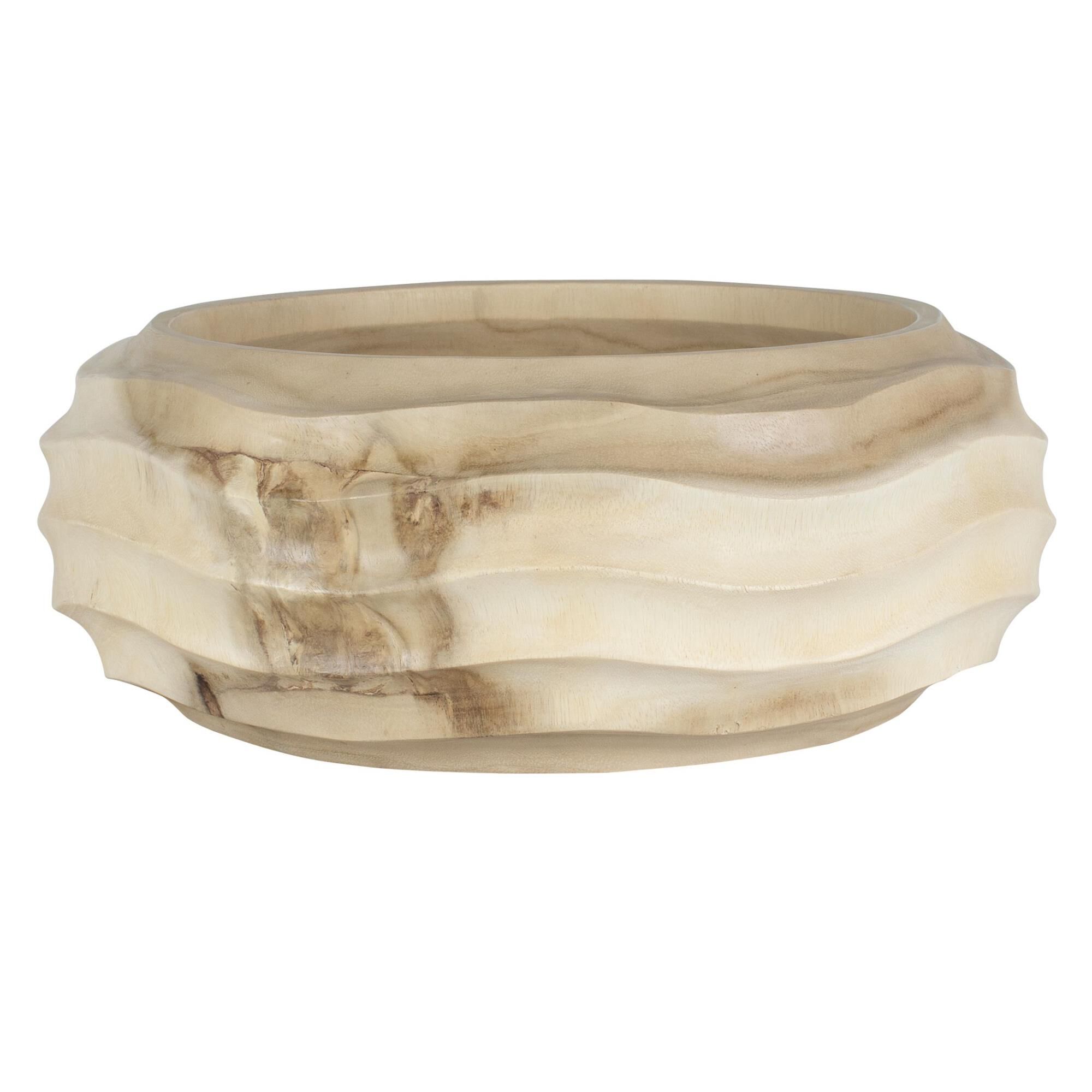 Waveform 16 Inch Bowl by Uttermost