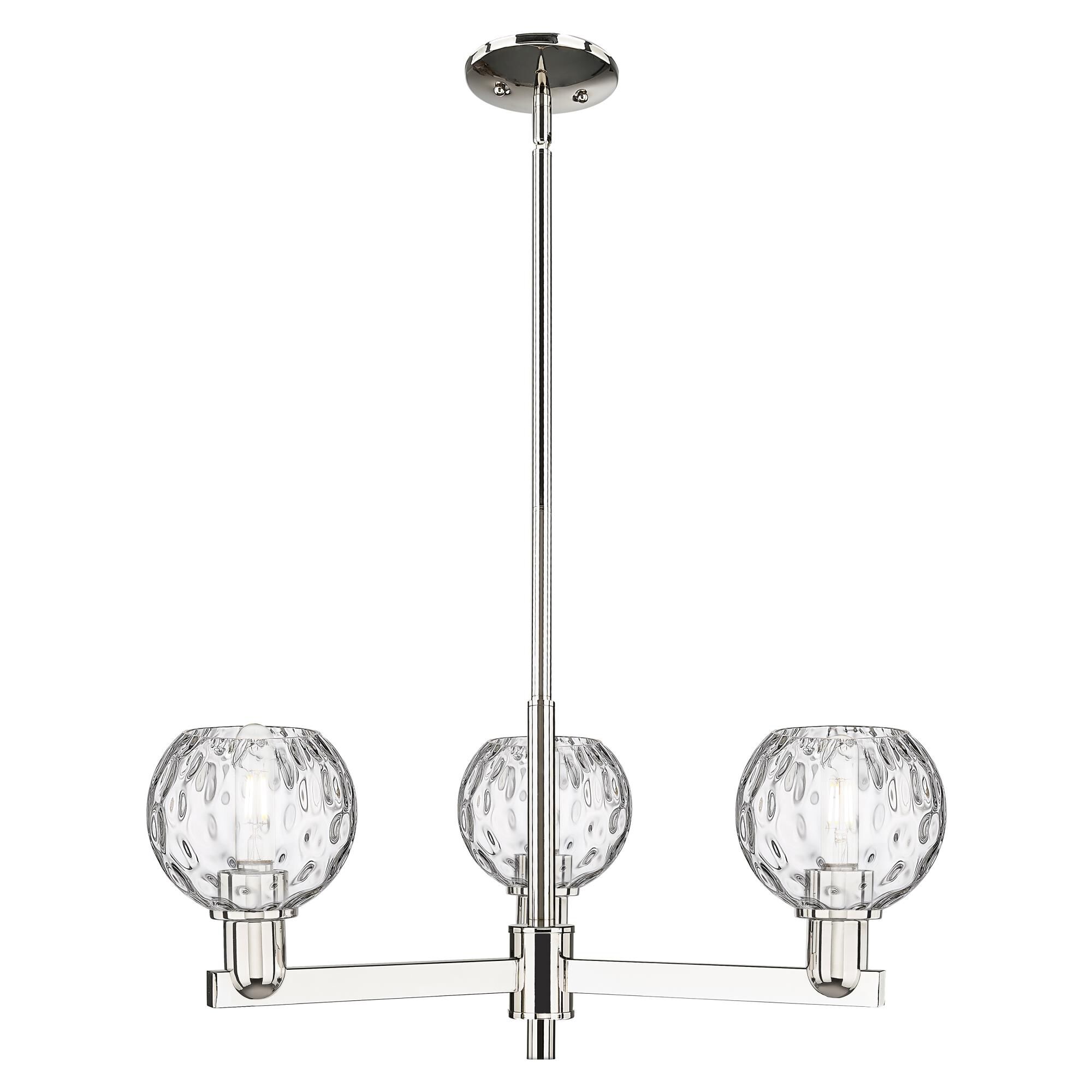Bruno Marashlian Athens Water Glass 28 Inch Chandelier by Innovations Lighting