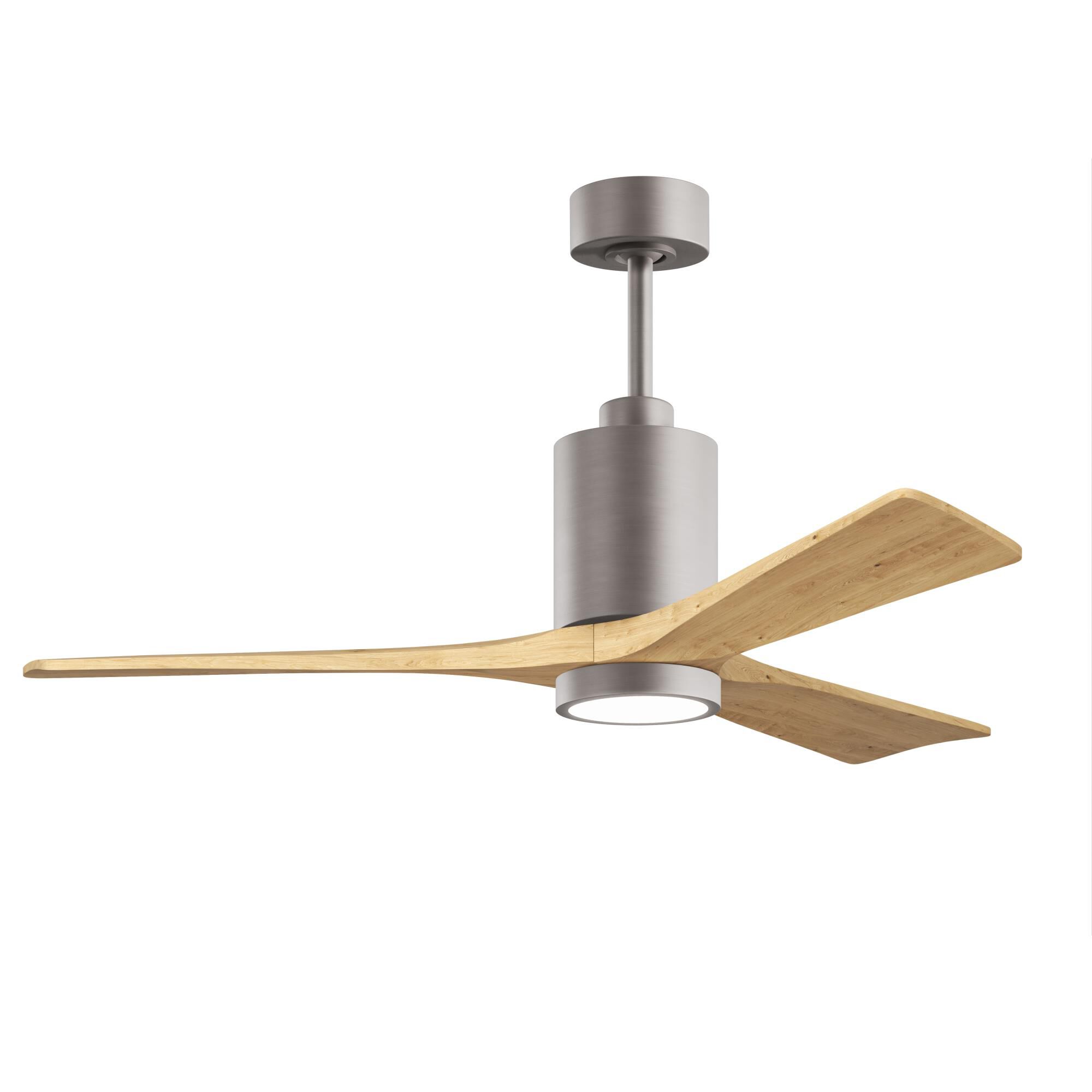 Patricia 52 Inch Ceiling Fan with Light Kit by Matthews Fan Company
