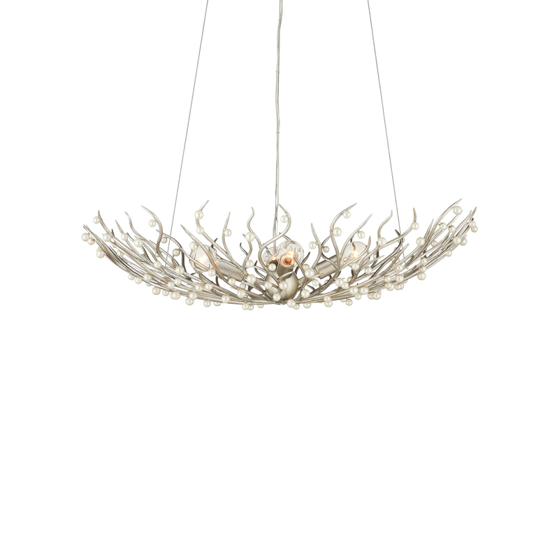 Shinju 28 Inch Chandelier by Currey & Company