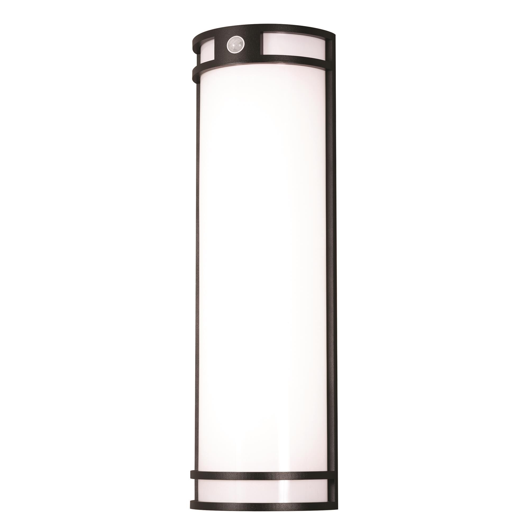 Shown in Black finish and White Acrylic shade